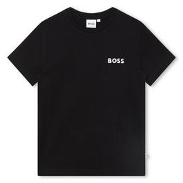 Boss Large Logo T Shirt Junior