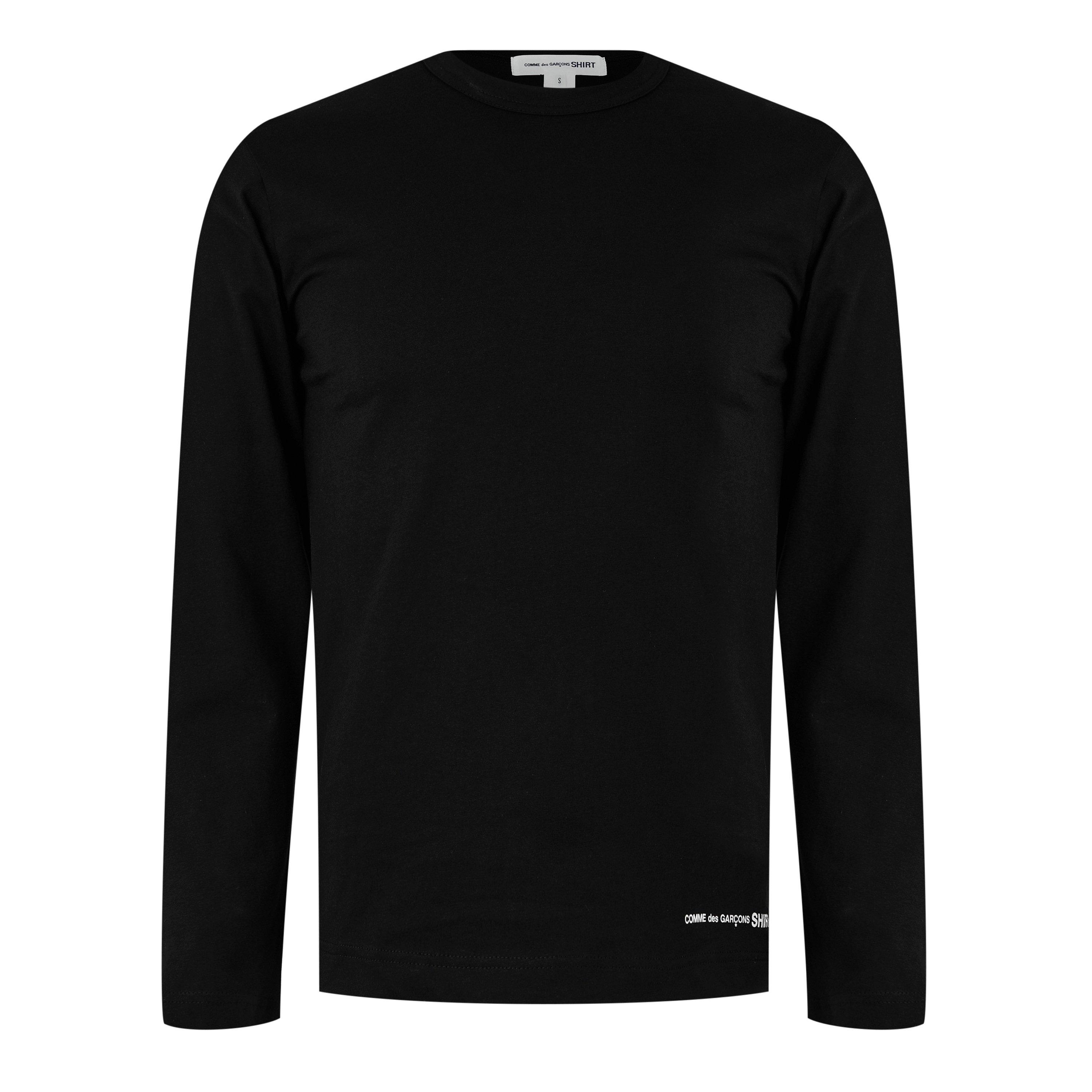 Comme des Garcons Shirt | Hip Logo Long Sleeve T-Shirt