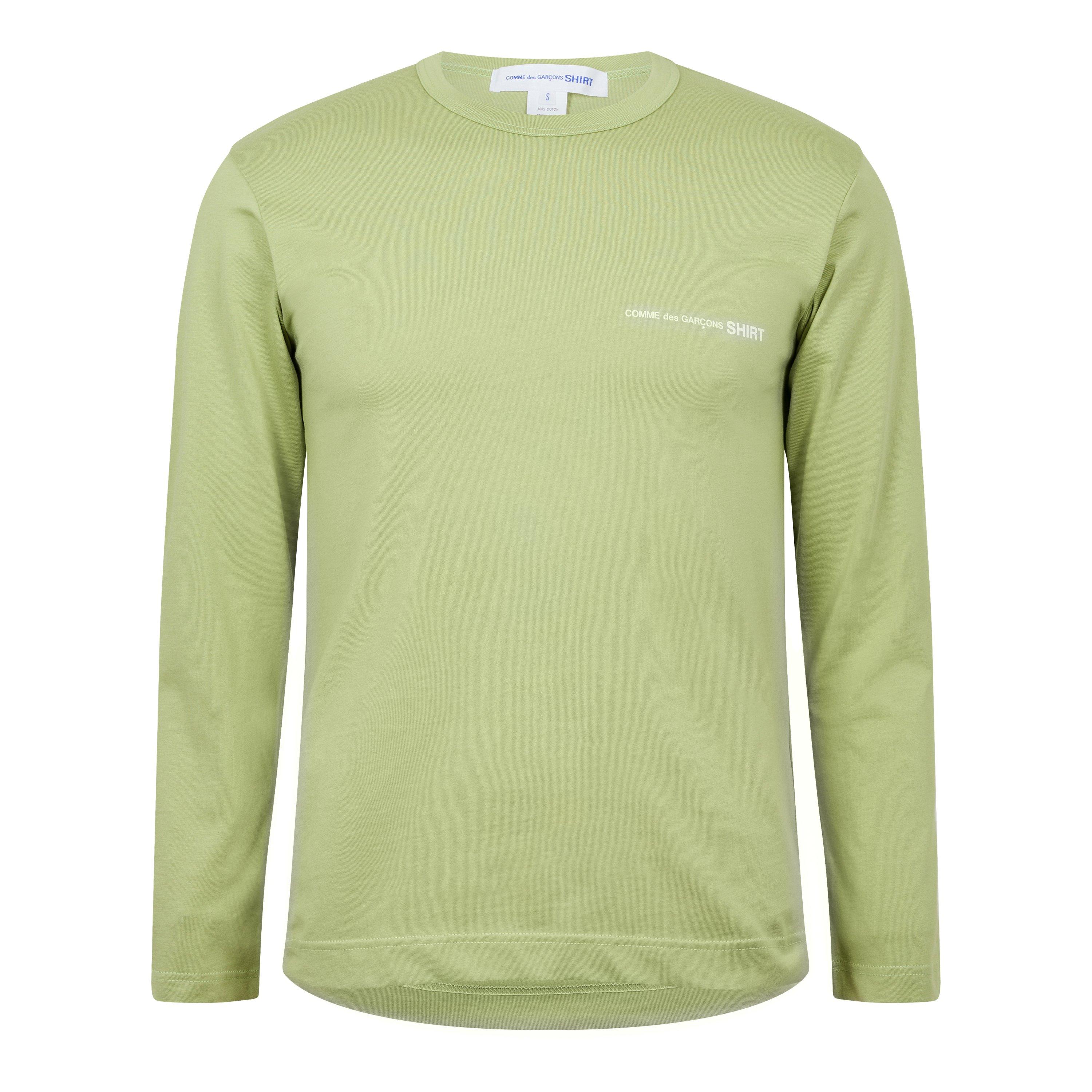 Comme des Garcons Shirt Men's Logo Long Sleeve T- | Cruise Fashion