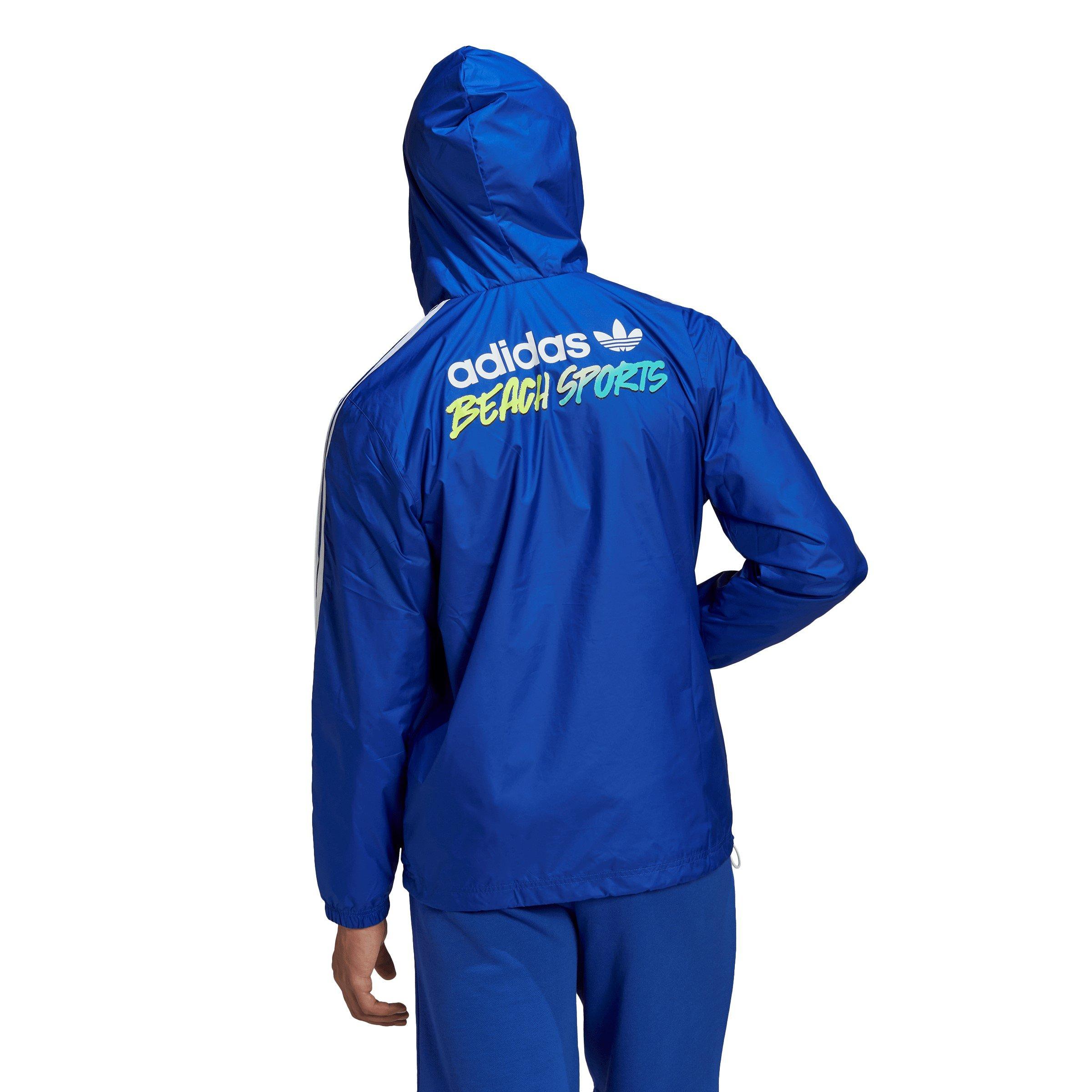 Vet Blauw - adidas Originals - Stoked Windbreaker - 3