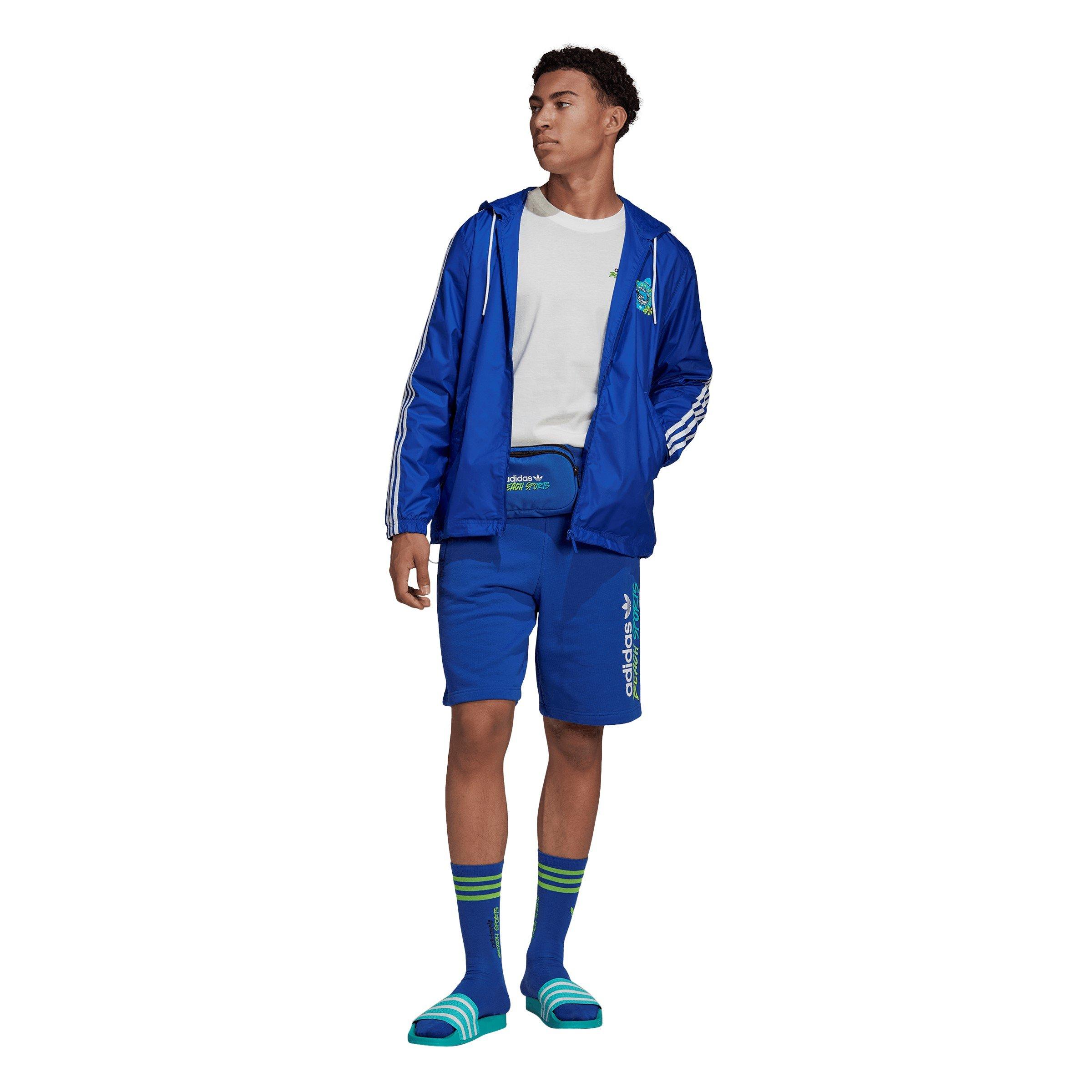 Vet Blauw - adidas Originals - Stoked Windbreaker - 7