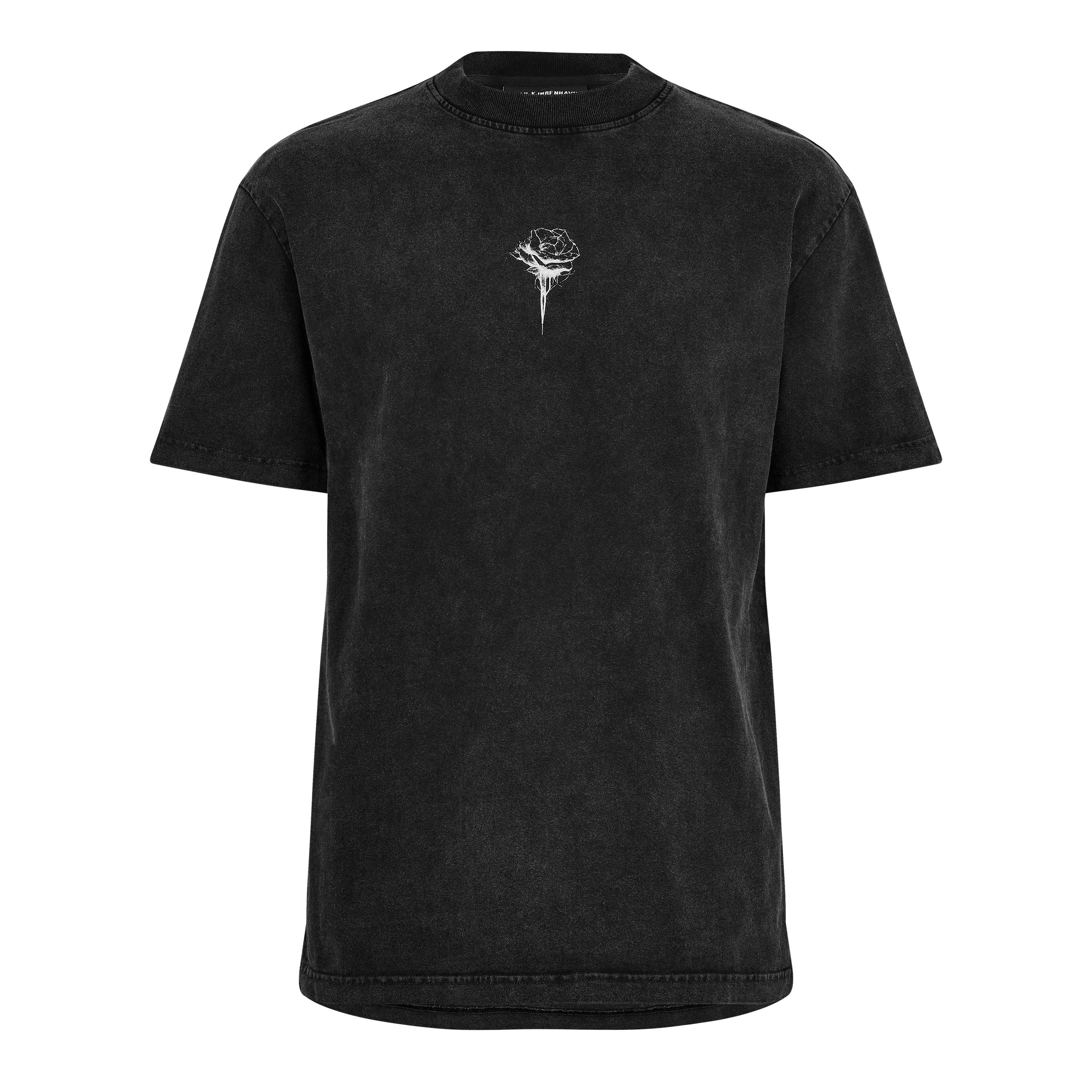 Dark Grey - Han Kjobenhavn - Men's Rose Regular Fit T-Shirt - 5