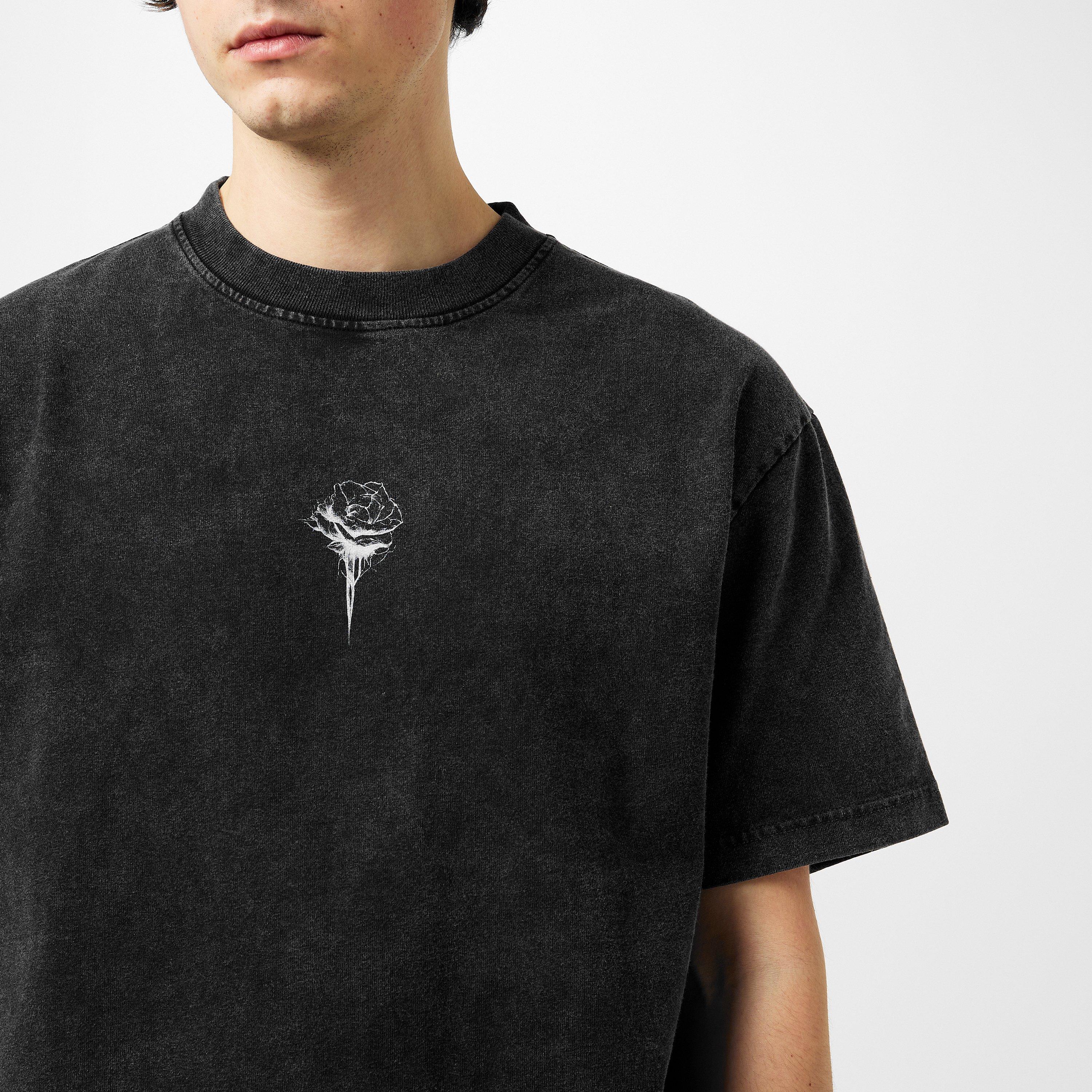 Dark Grey - Han Kjobenhavn - Men's Rose Regular Fit T-Shirt - 3