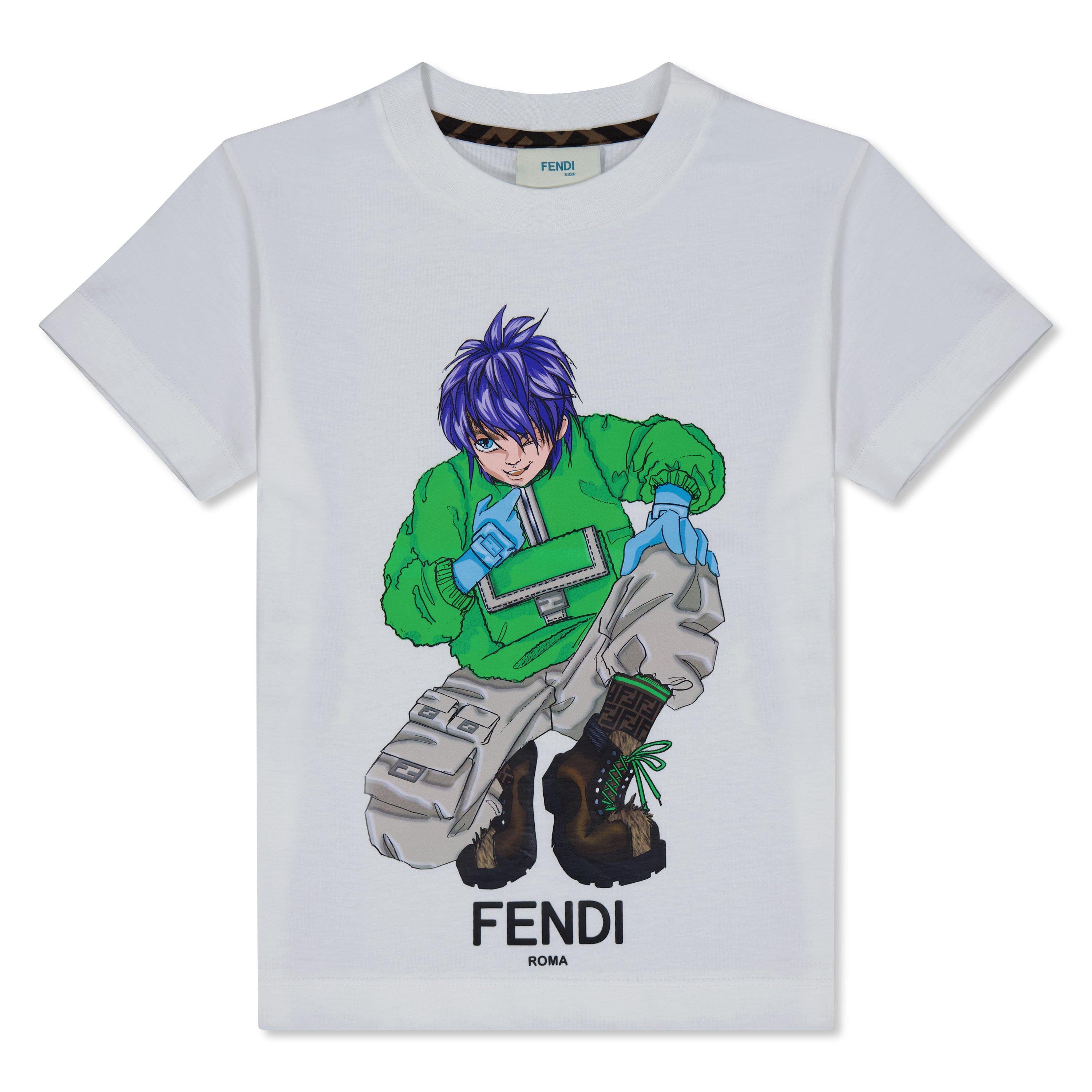 Fendi Graphic T-Shirt Juniors