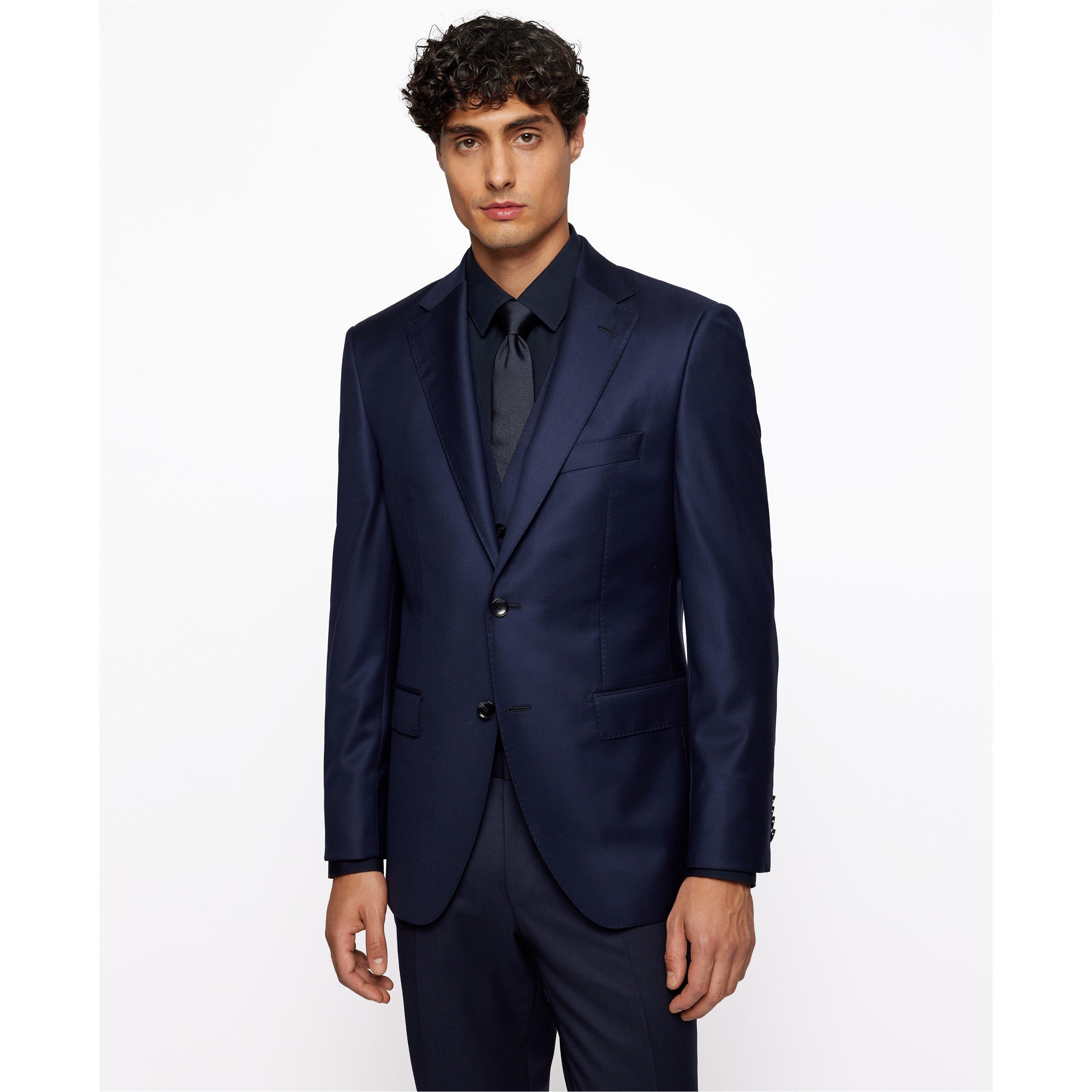 Navy - Boss - Men's Tjarrod Lc 1 Blazer - 2