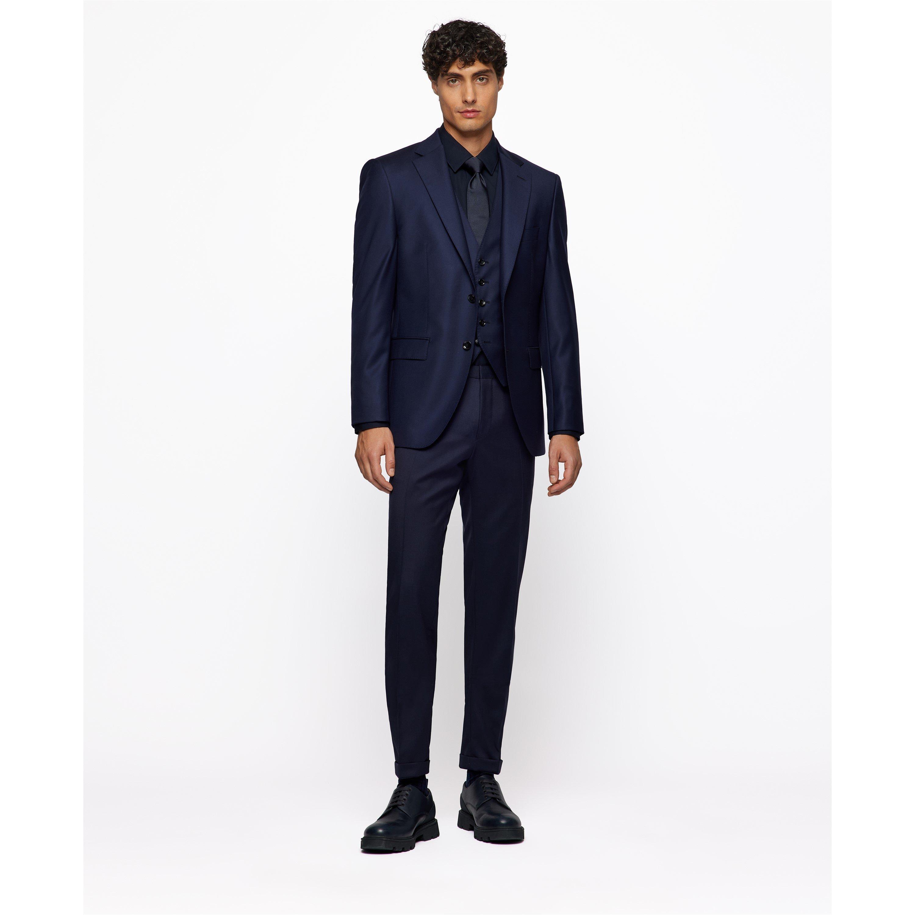 Navy - Boss - Men's Tjarrod Lc 1 Blazer - 5