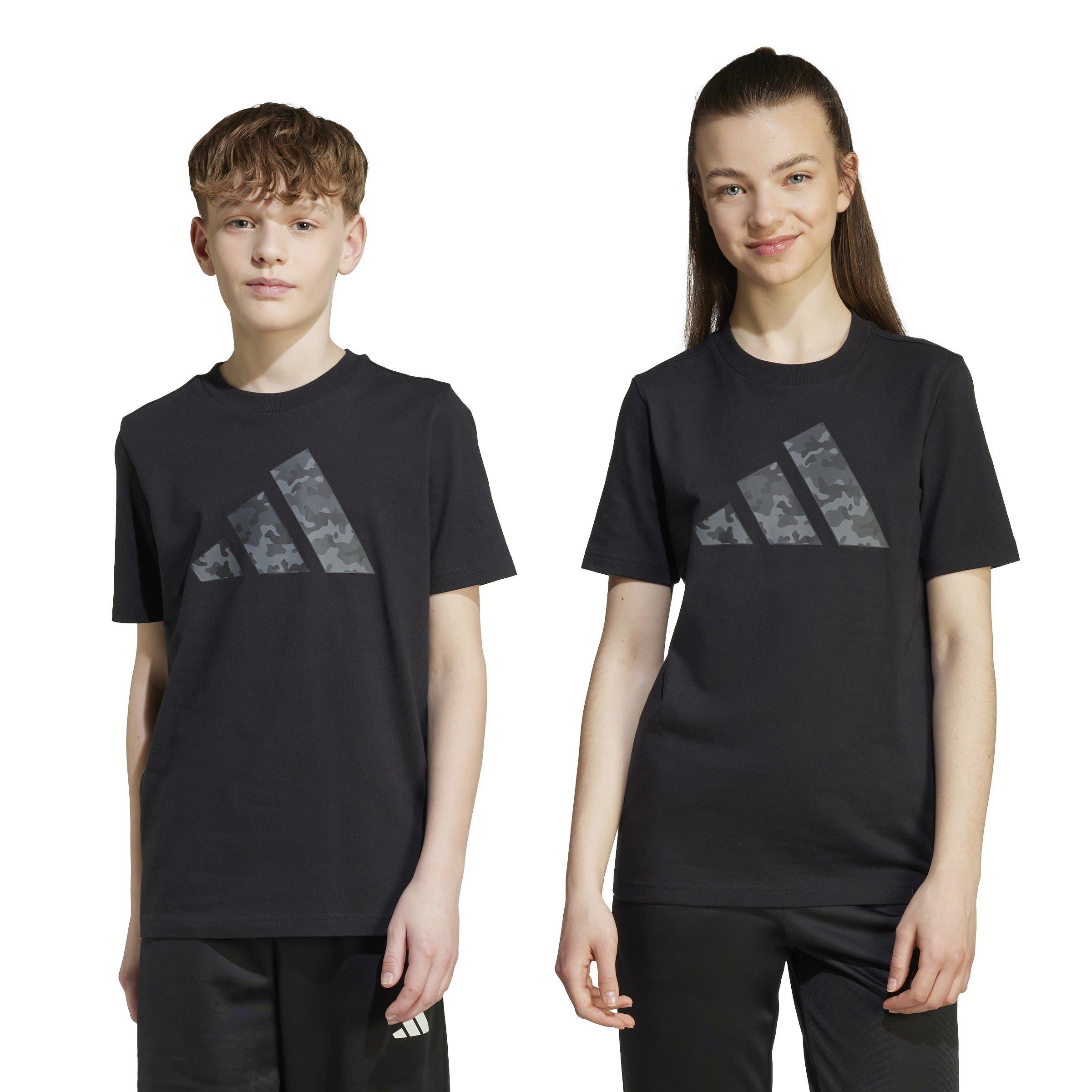 Preto - adidas - Camo Graphic T-Shirt Kids - 2