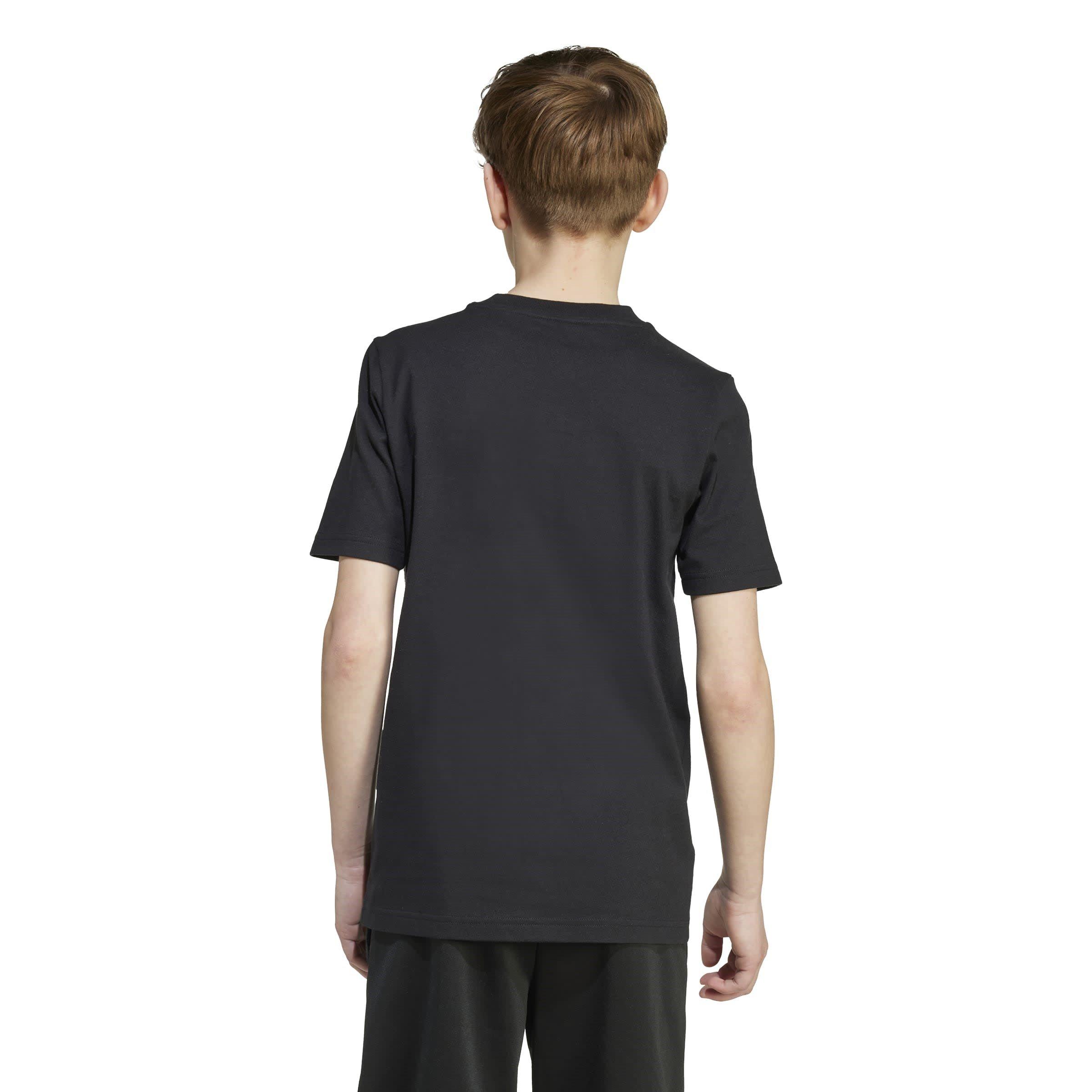 Preto - adidas - Camo Graphic T-Shirt Kids - 5
