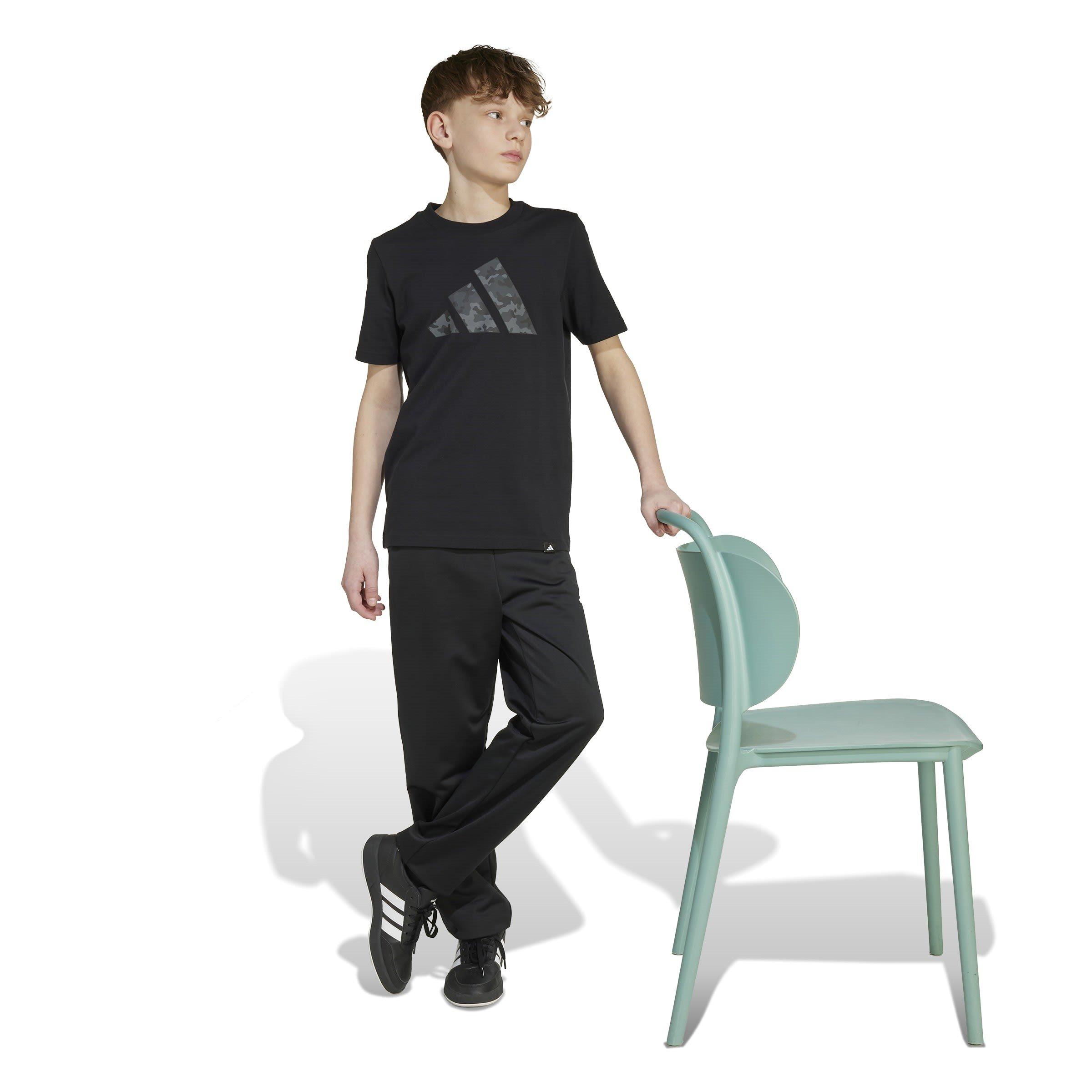 Preto - adidas - Camo Graphic T-Shirt Kids - 6