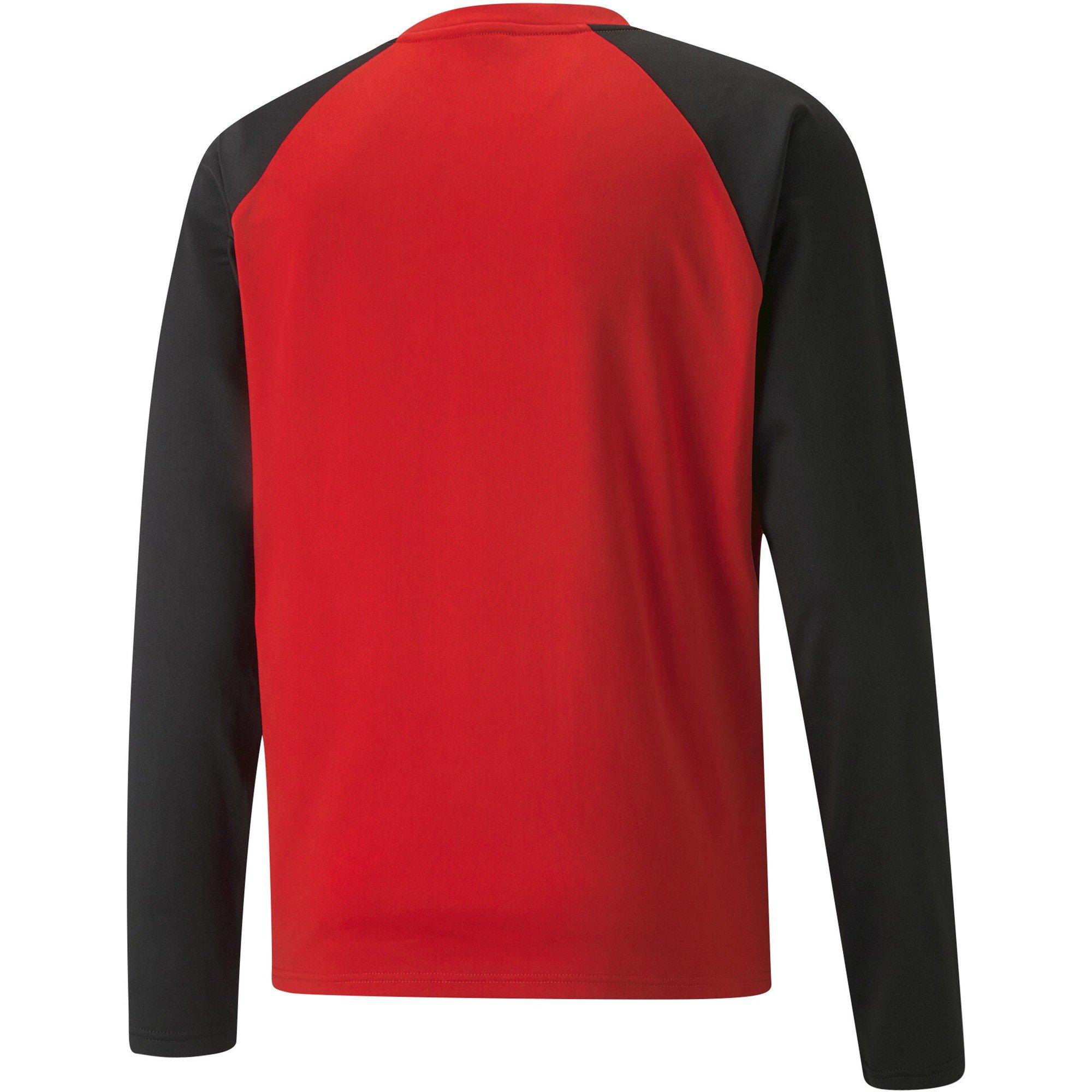Rouge/Noir - Puma - Puma Teamliga Training Sweat T-Shirt Mens - 2