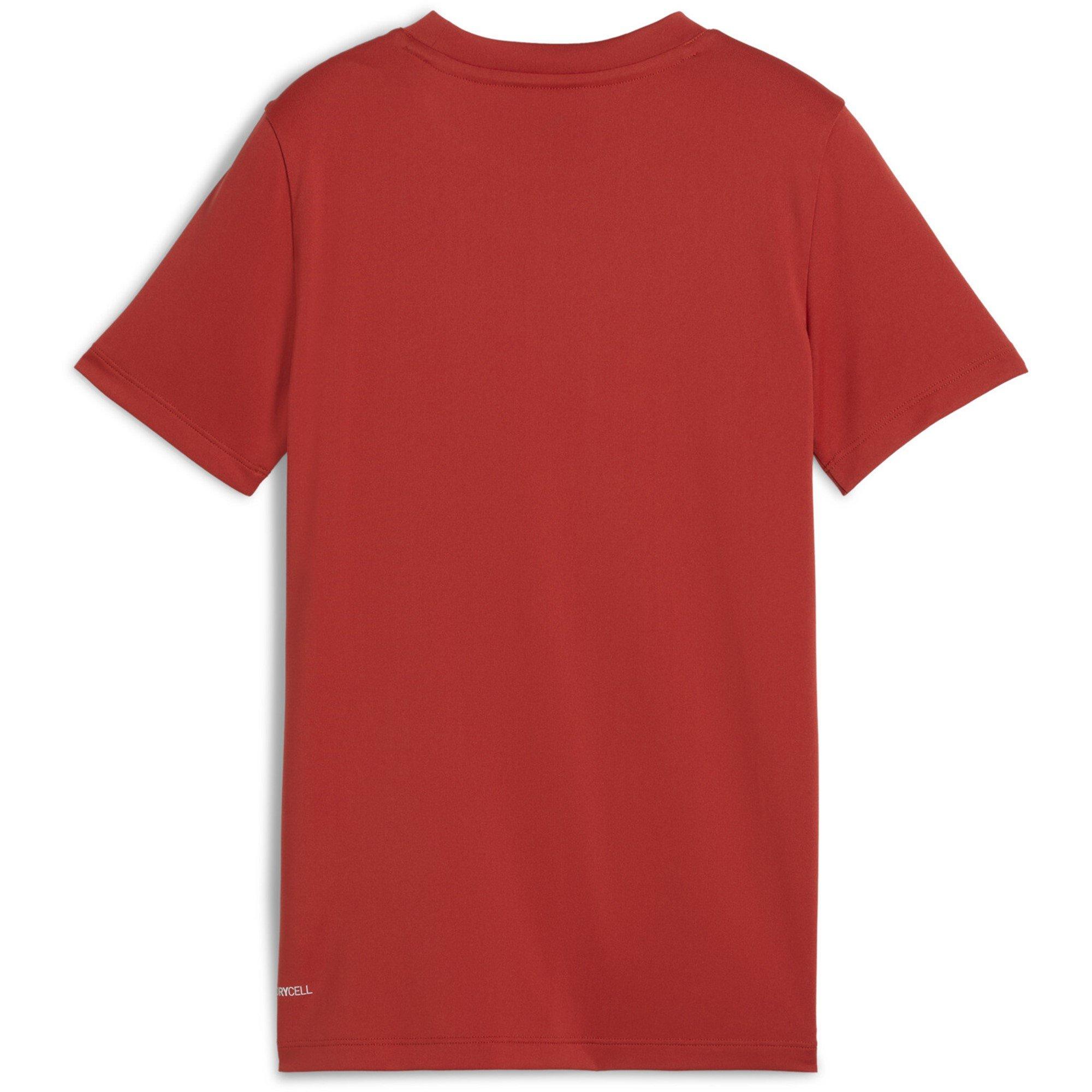 Red Fire - Puma - Kids' Short Sleeve Performance Gym Top - 2
