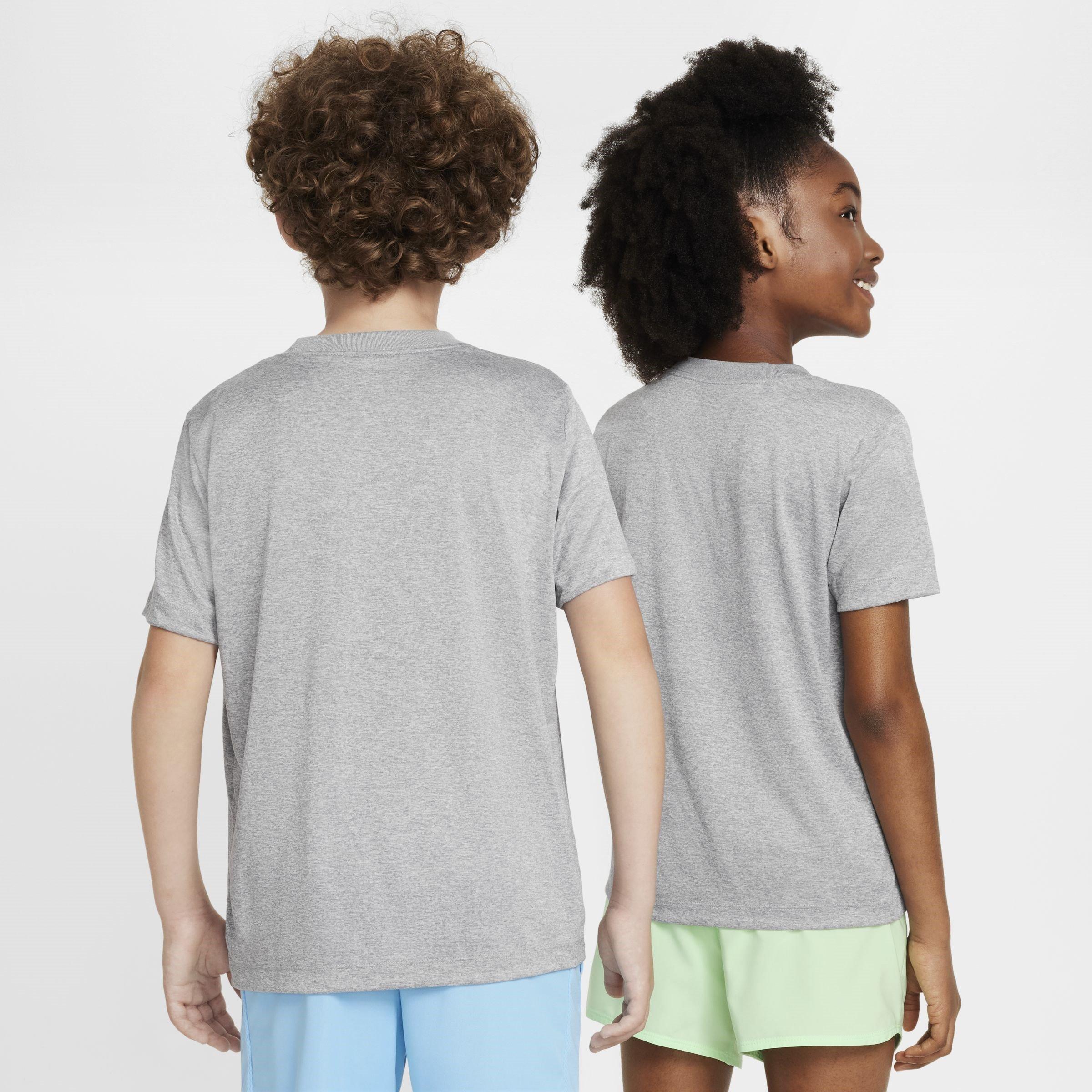 Grey/Silver/Htr - Nike - Legend Juniors Dri-FIT T-Shirt - 2