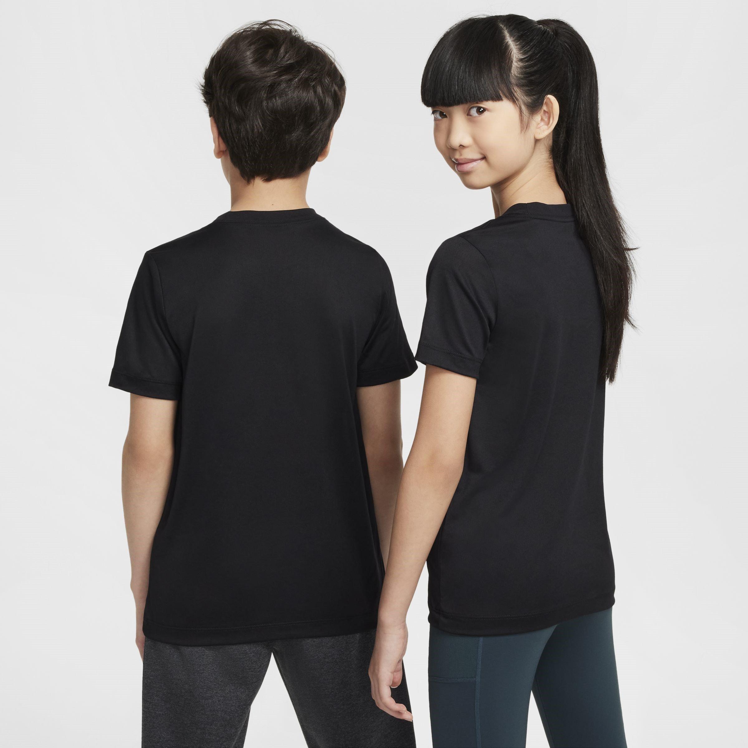 Black - Nike - Nike Legend Juniors Dri-FIT T-Shirt - 2