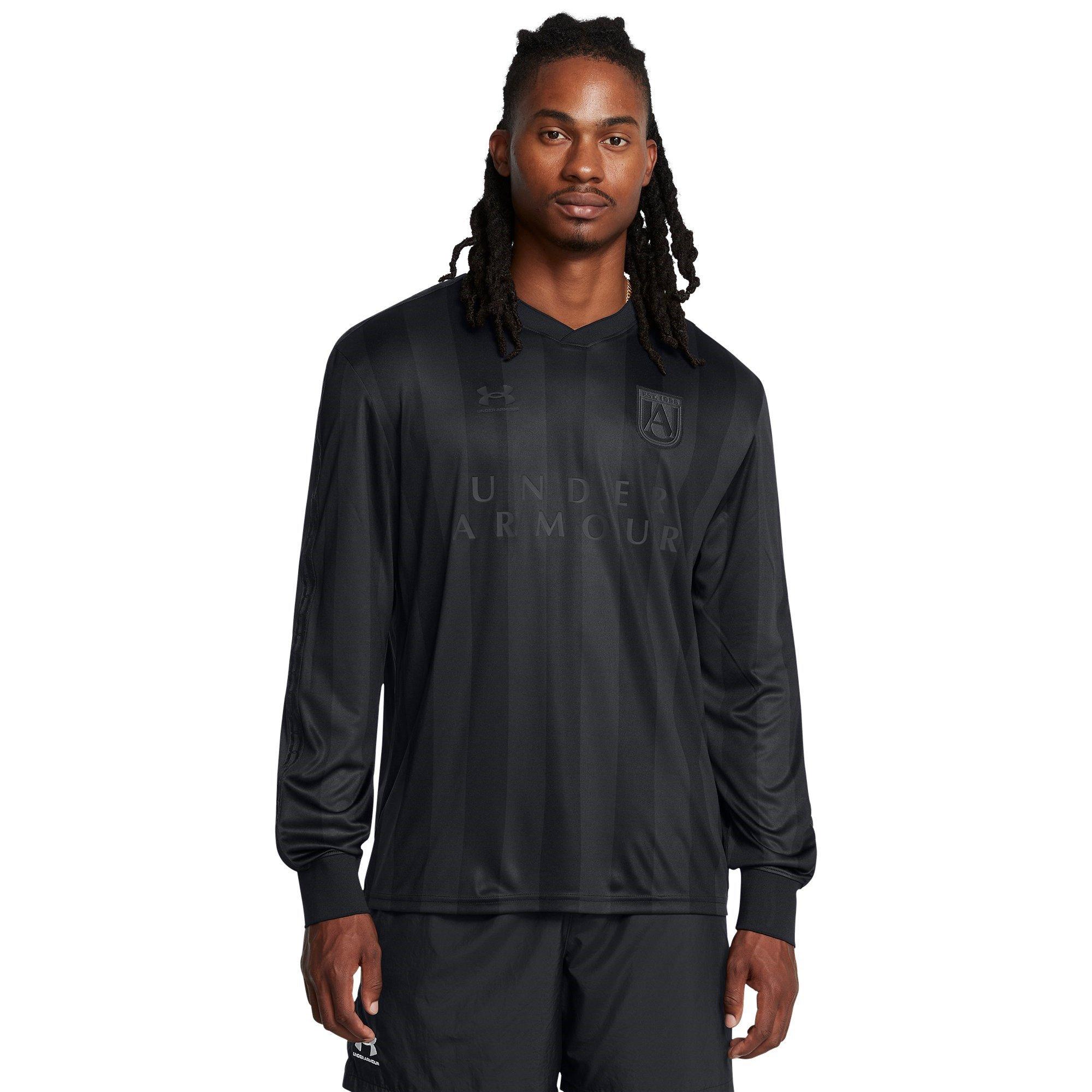 Zwart - Under Armour - Men's Terrace Long-Sleeve Performance T-Shirt - 2