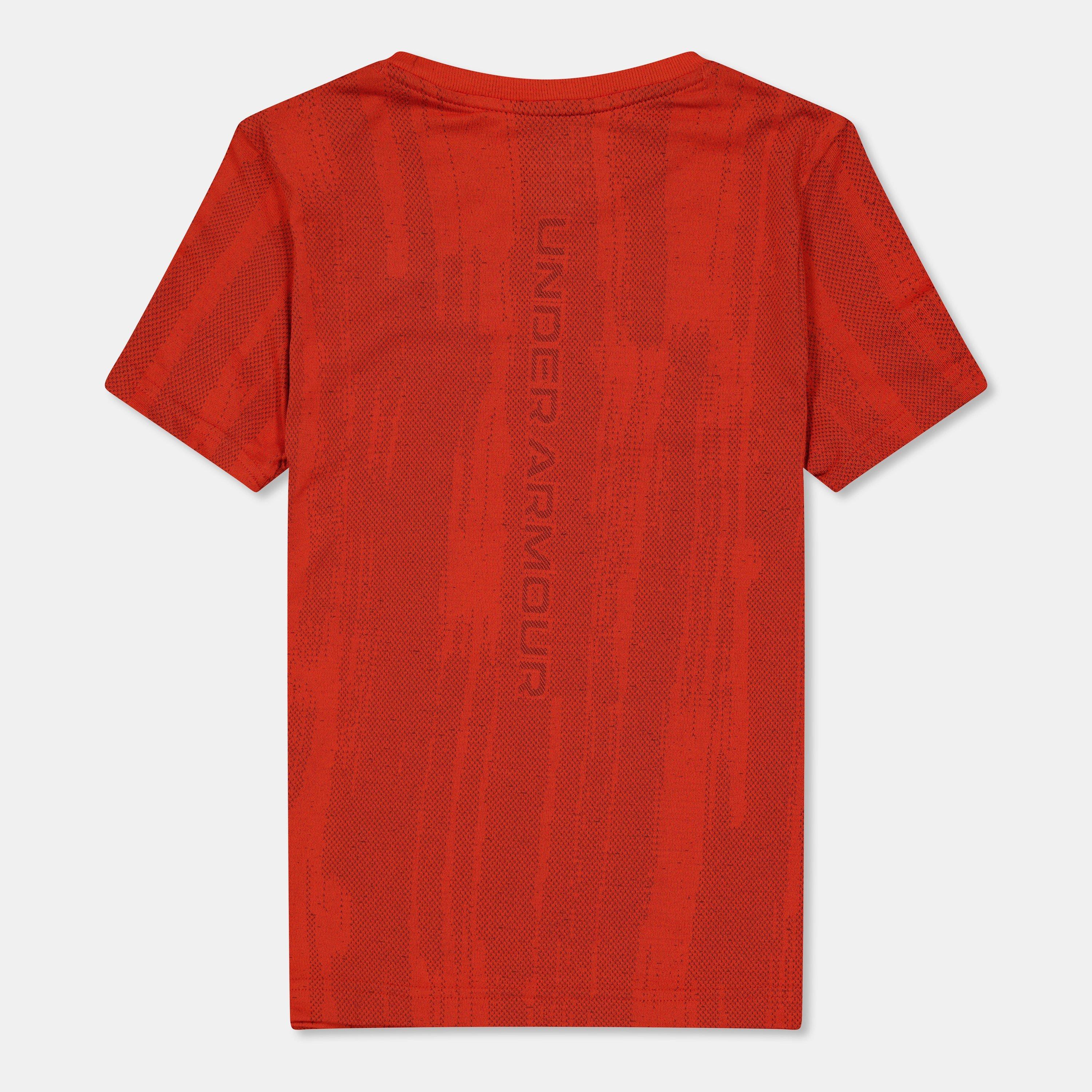 Arancione - Under Armour - Seamless Short-Sleeve Performance Gym Top - 2