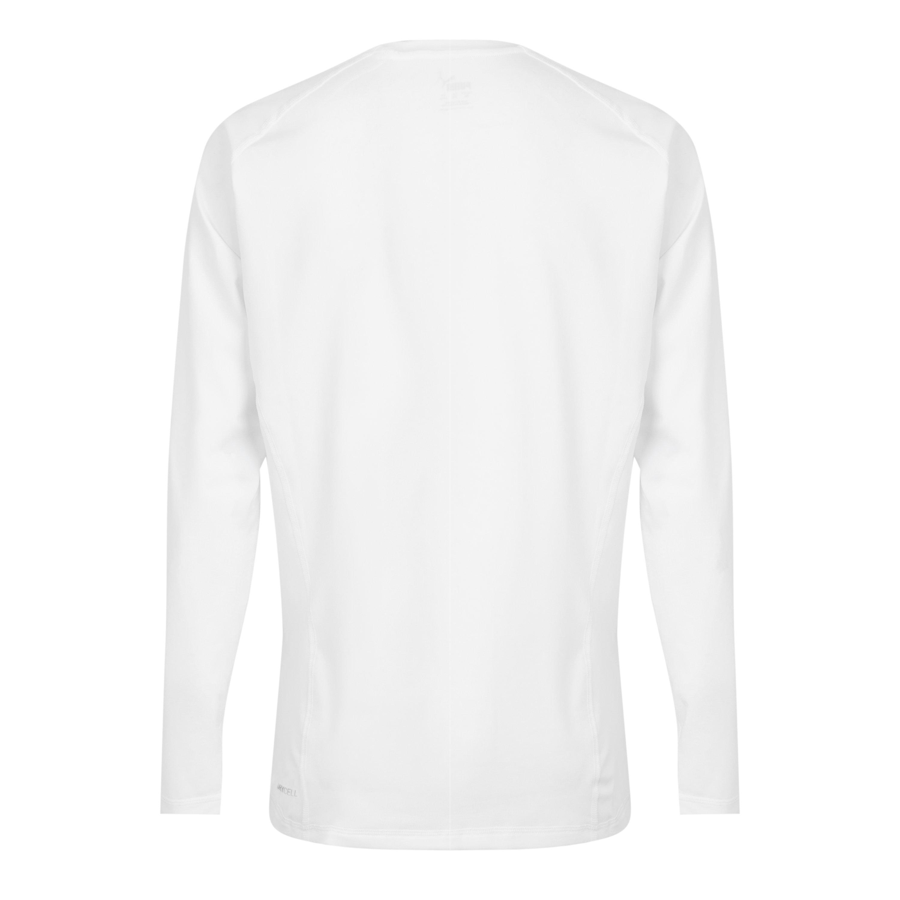 White - Puma - Puma Liga Baselayer Tee Ls T-Shirt Mens - 2