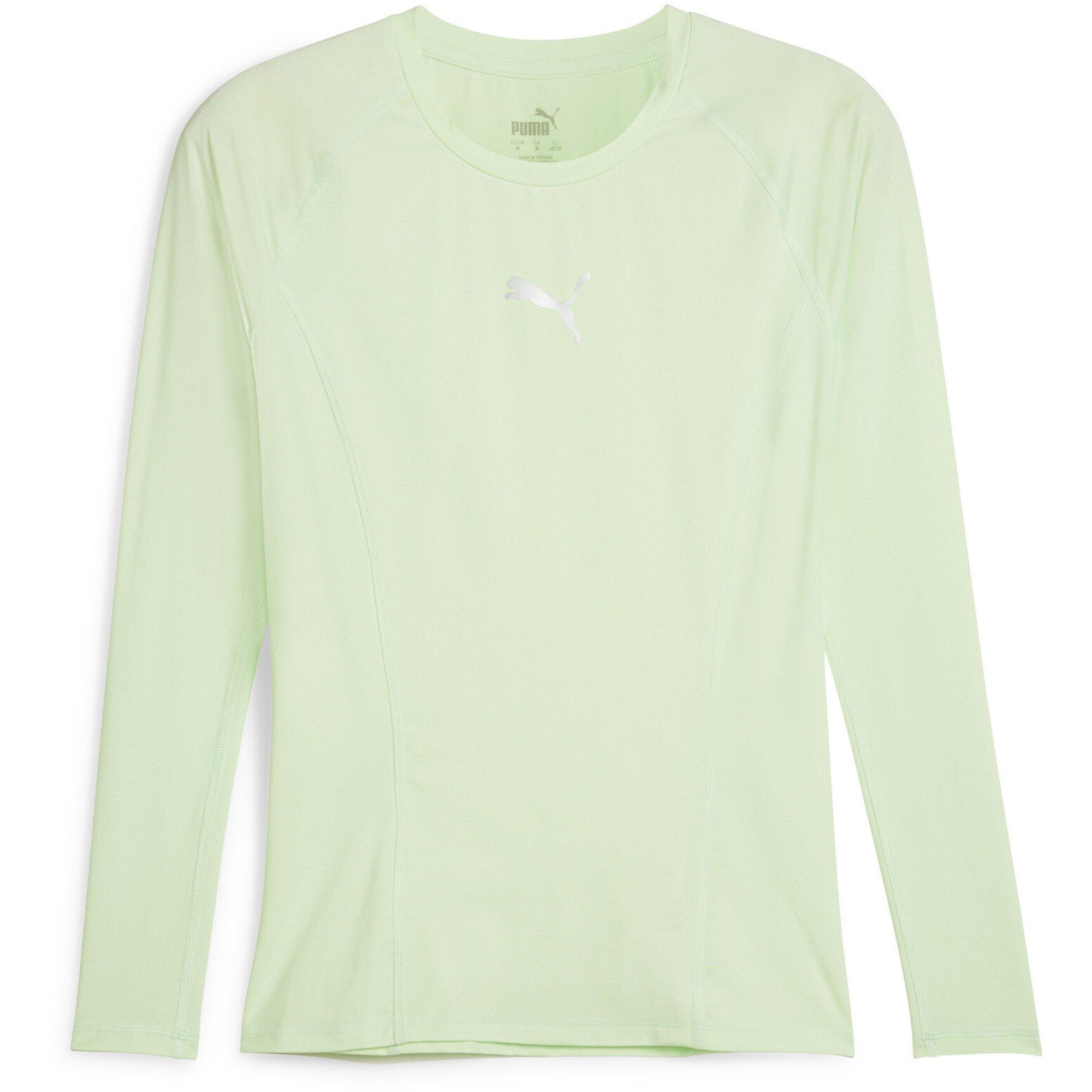 Puma Men's Liga Baselayer Tee Ls T-Shirt - Fresh Mint - M