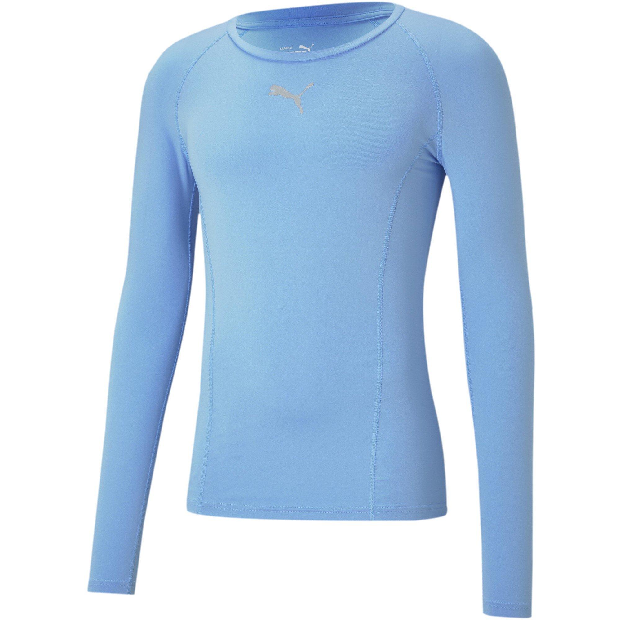 Team Light Blue - Puma - Puma Liga Baselayer Tee Ls T-Shirt Mens