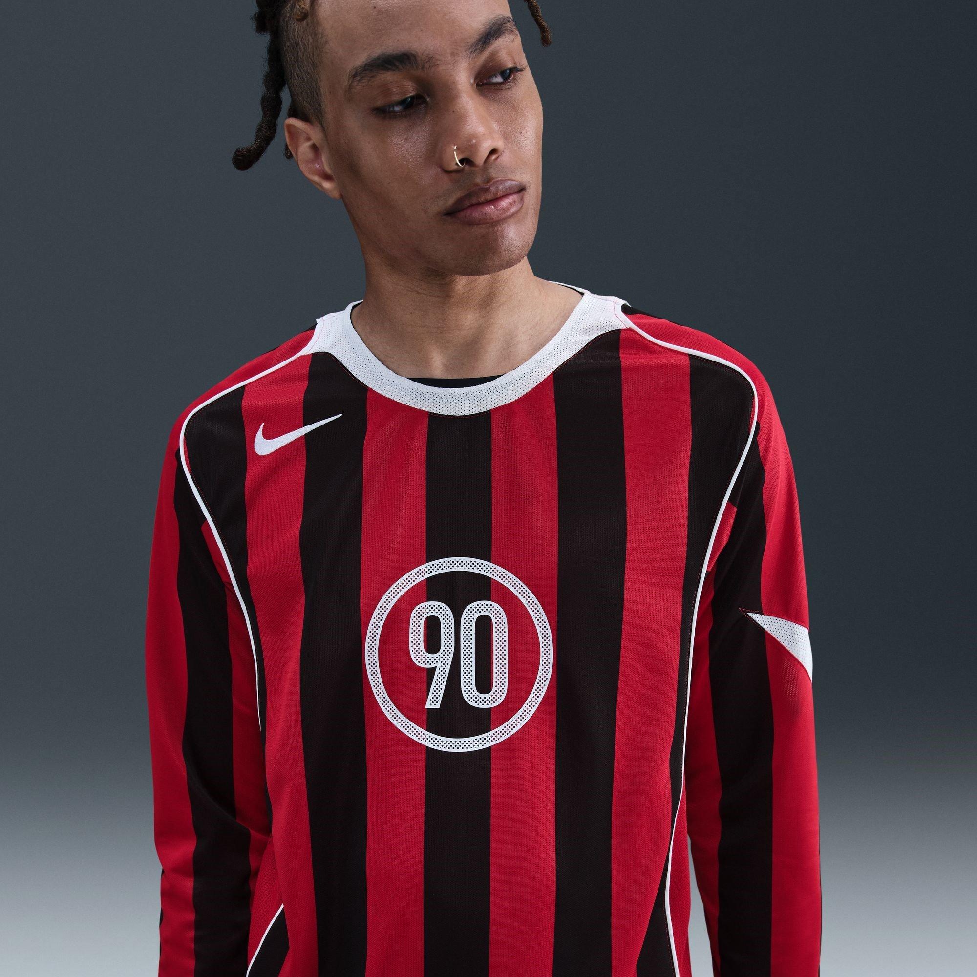 Red/White - Nike - T90 Energy LS Sn54 - 6