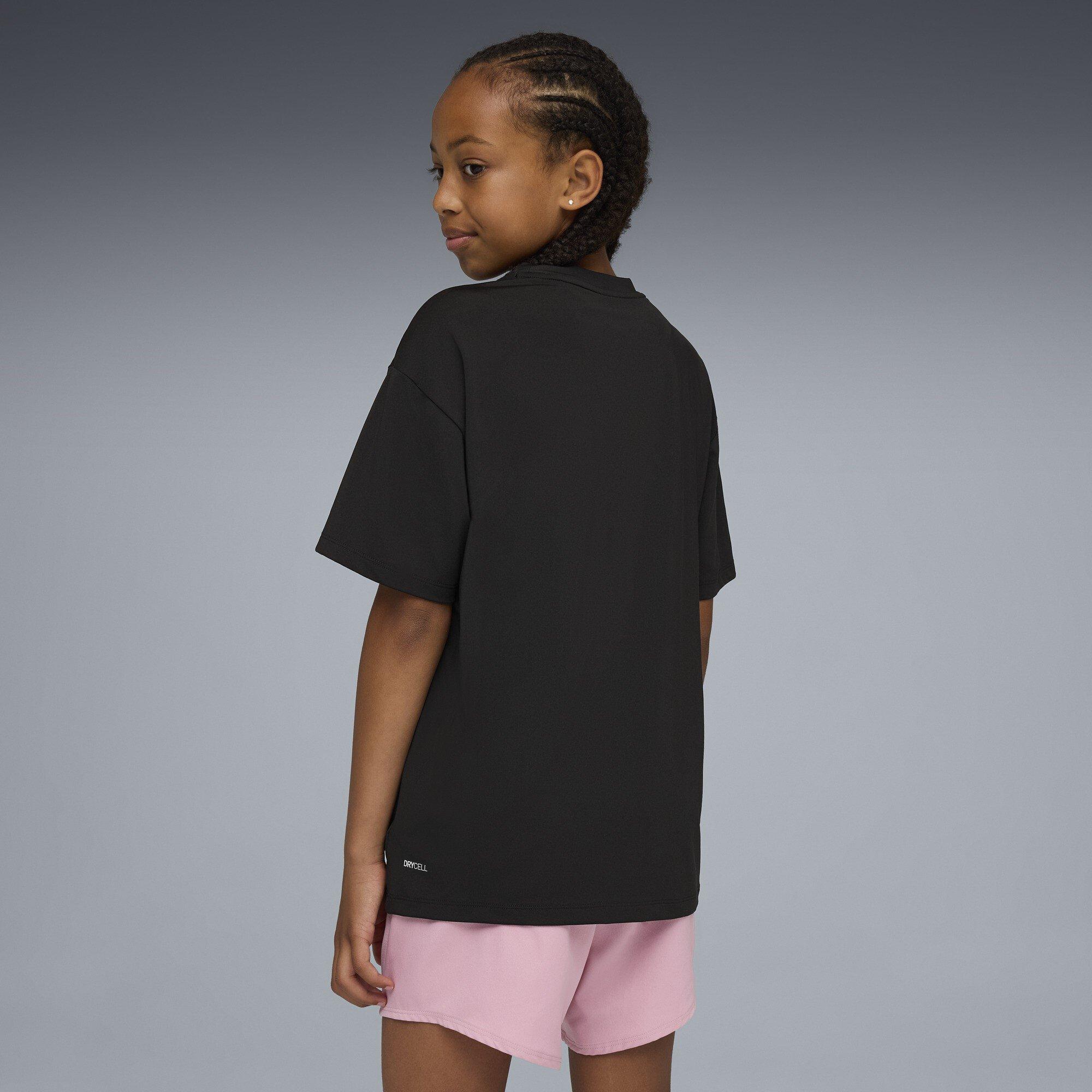Puma Black - Puma - Kids' Short Sleeve Performance Gym Top - 4