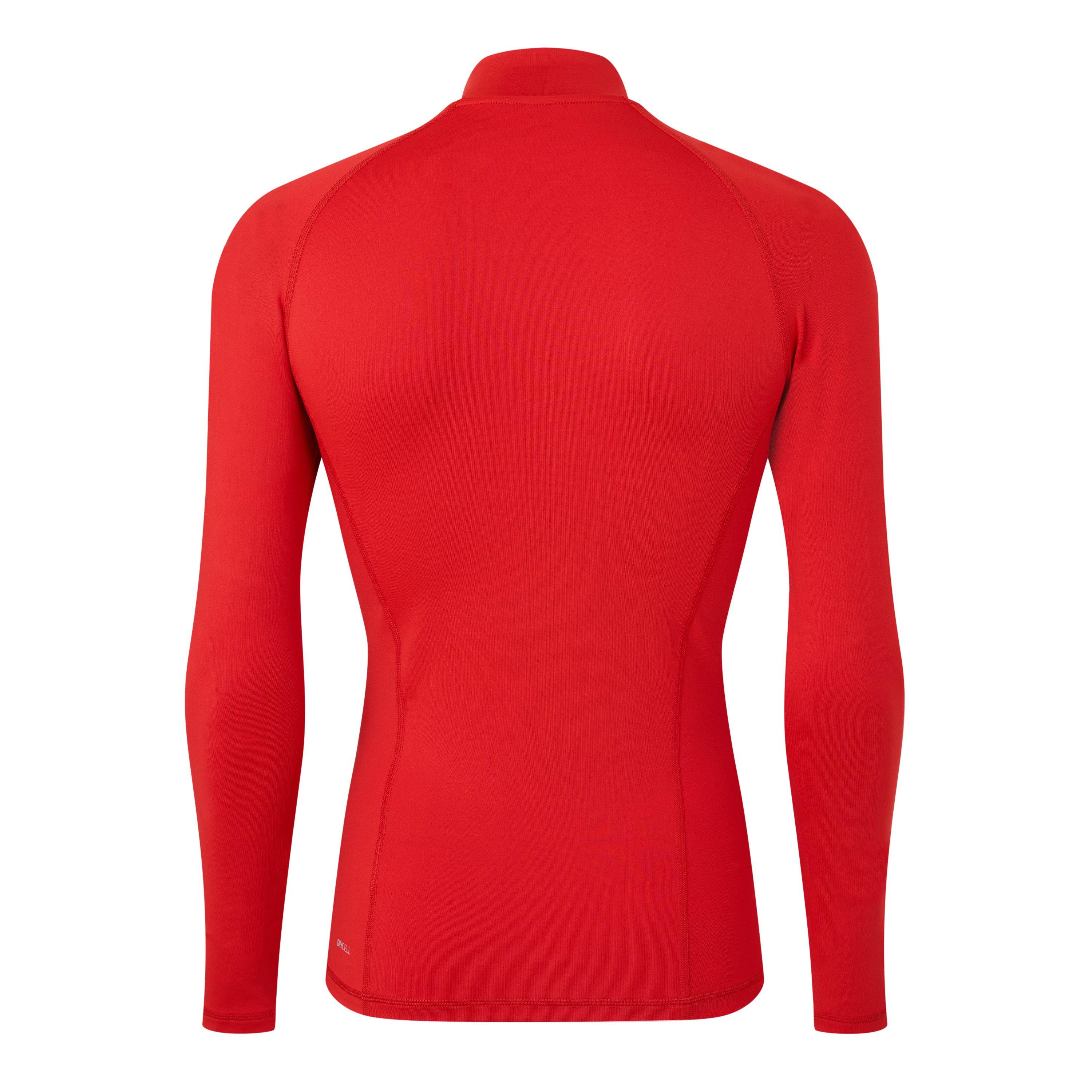 Red - Puma - Puma Liga Baselayer Tee Ls Warm T-Shirt Mens - 2