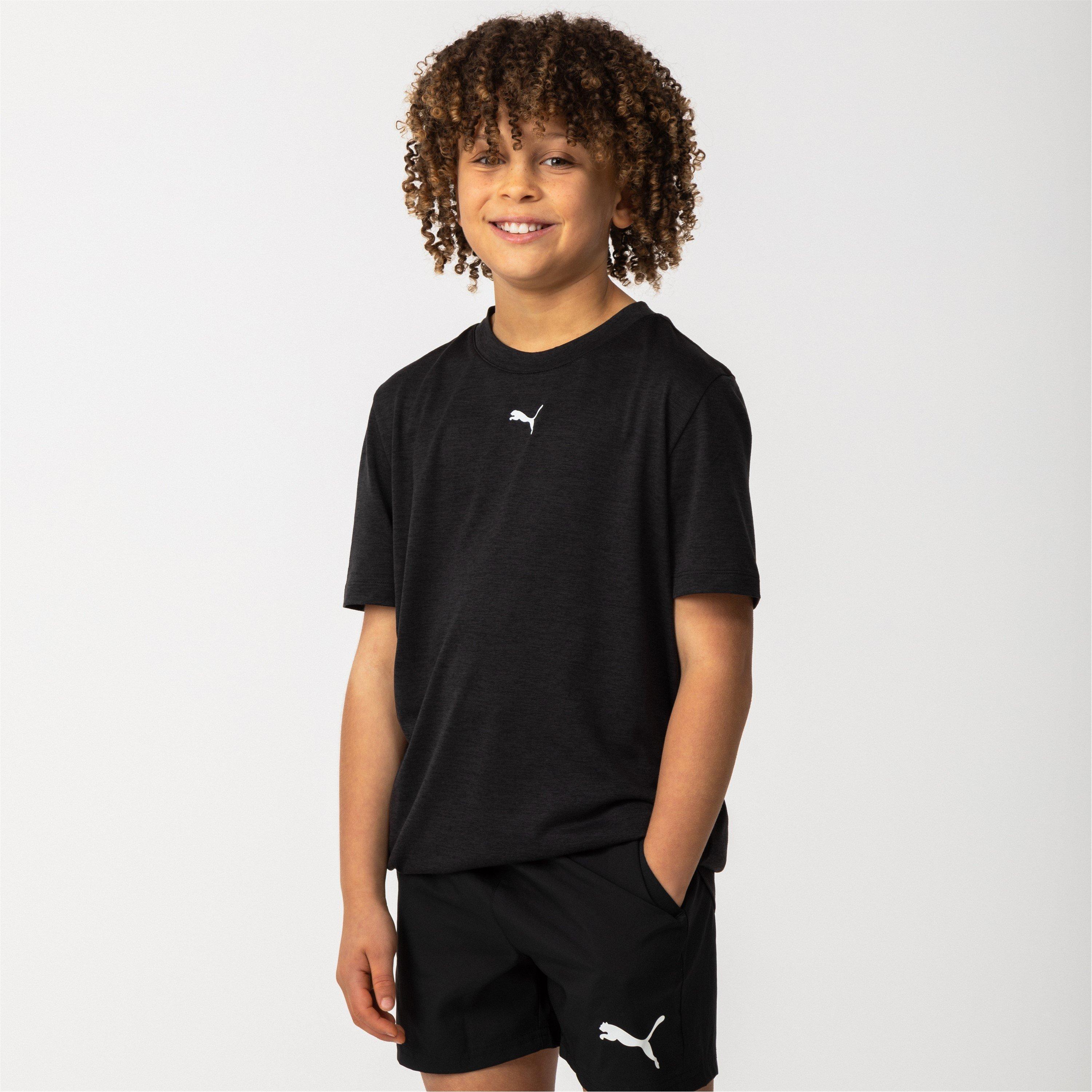 Black - Puma - Train T-Shirt Junior - 2