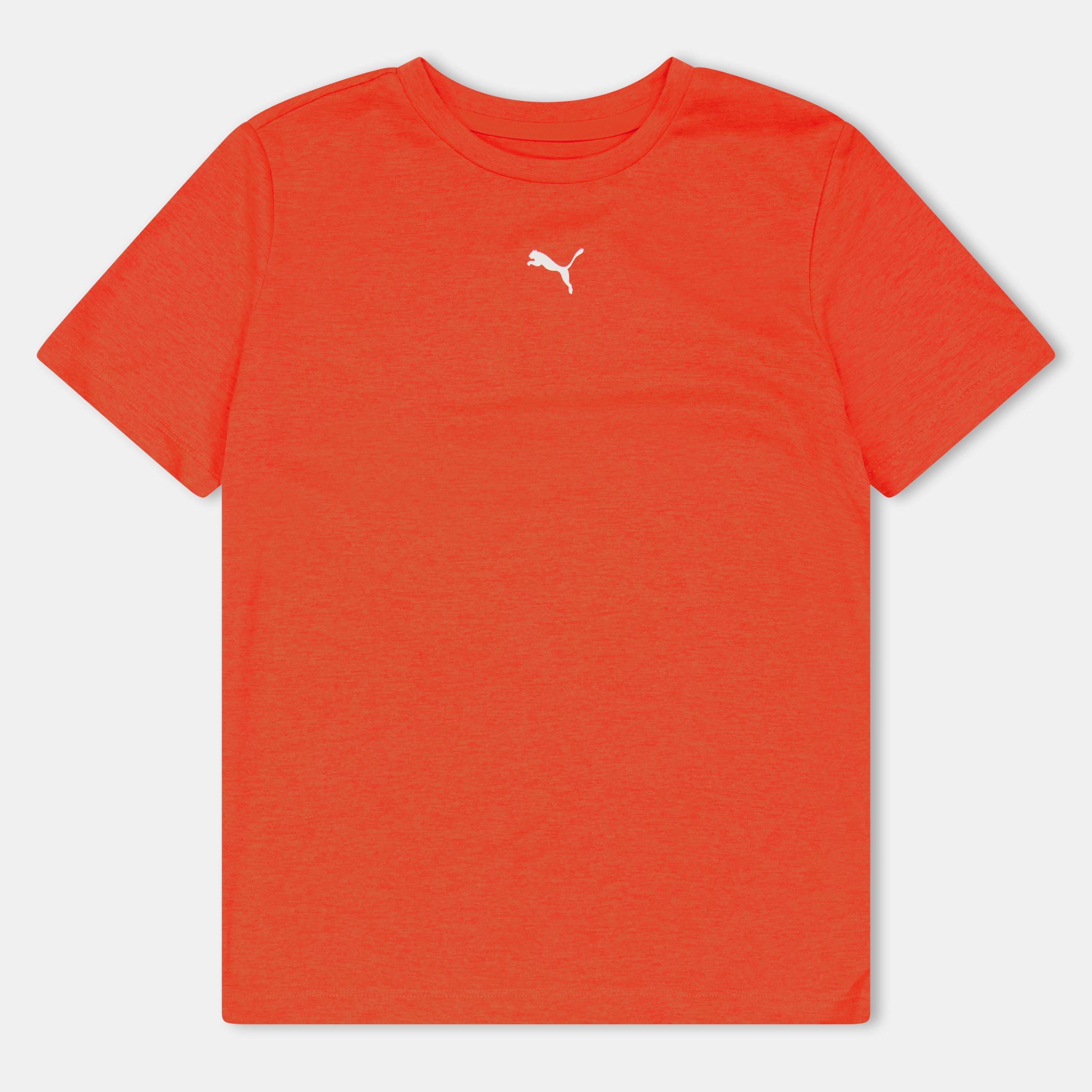 Puma Boys Train-All-Day Drycell T-Shirt Junior - Glowing Red - 13 (XL)