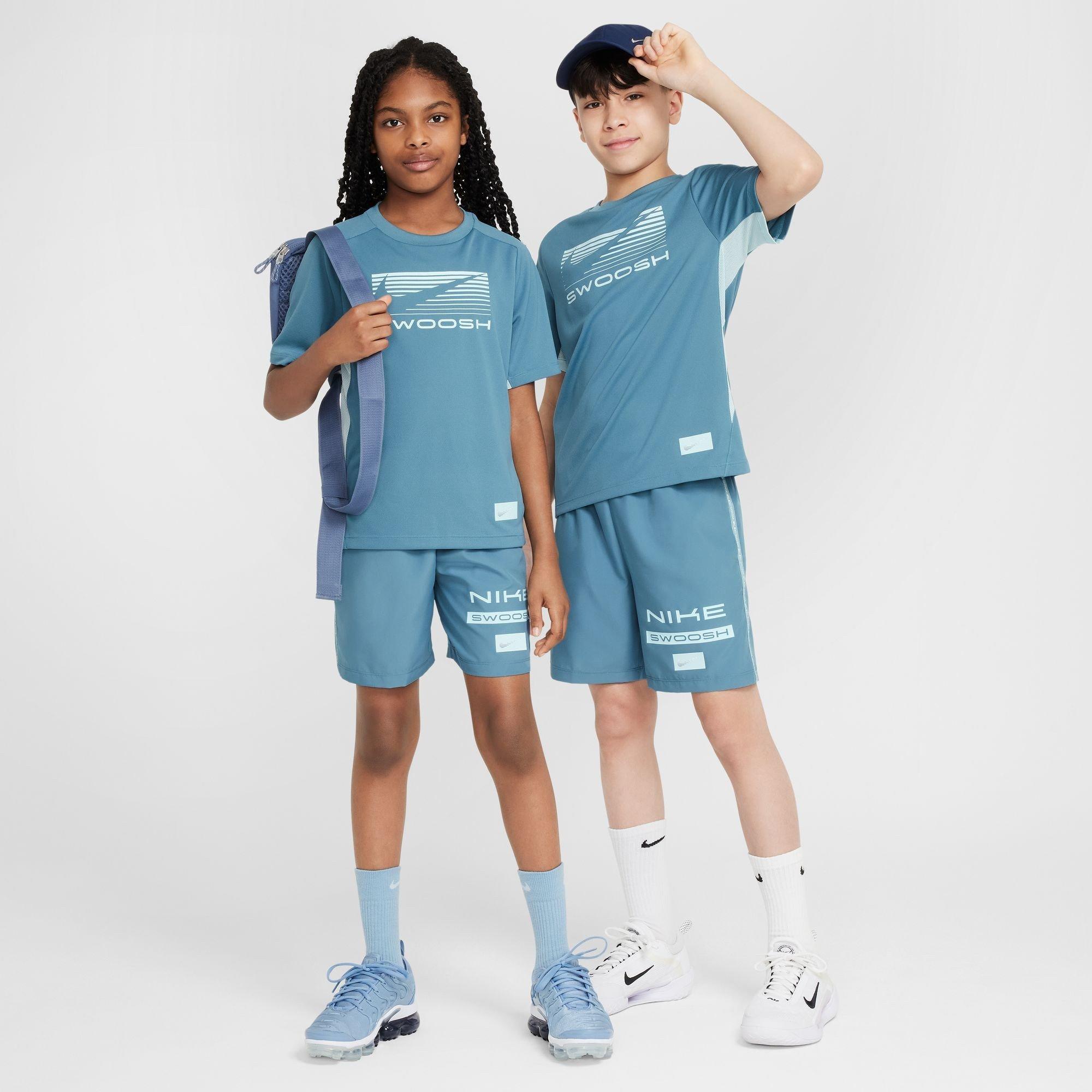 Smokey Blue/Gla - Nike - Nike B Nk Df Multi S Jn99 - 7