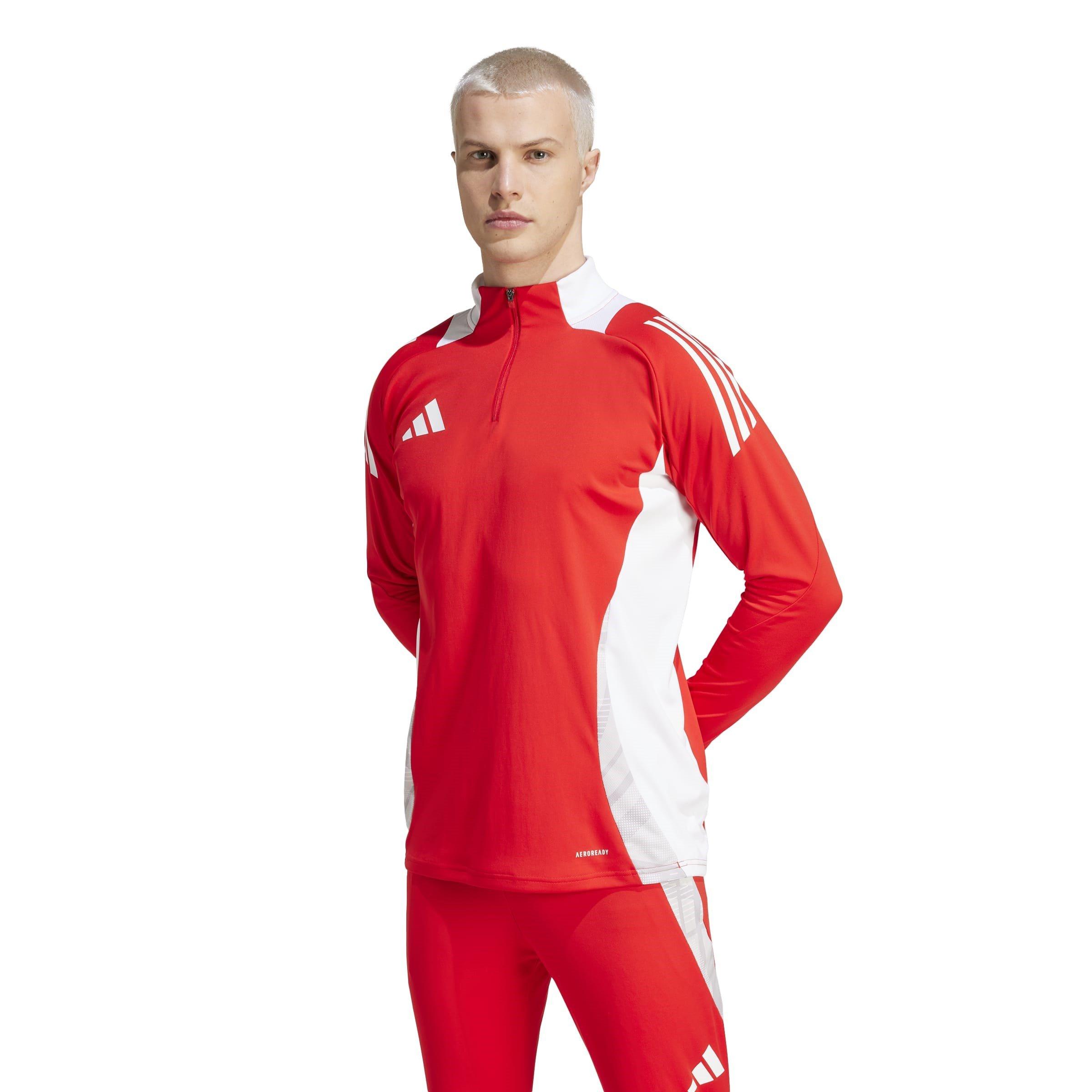 Levendig Rood - adidas - Tiro24 Long-Sleeve Performance T-Shirt - 2