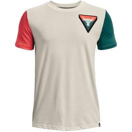 Under Armour Armour Ua Pjt Rock Diamond Ss Gym Top Boys