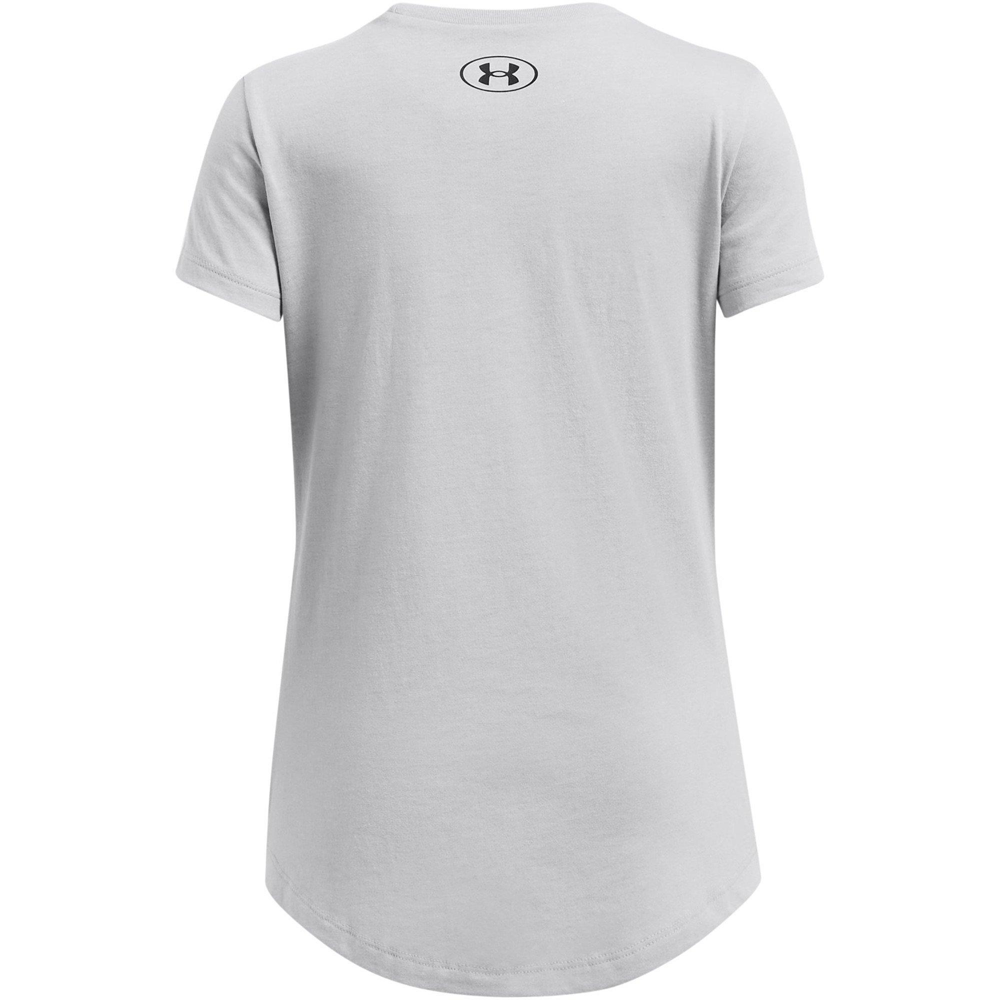 Grey - Under Armour - Colorblock Short-Sleeve Performance Gym Top - 2
