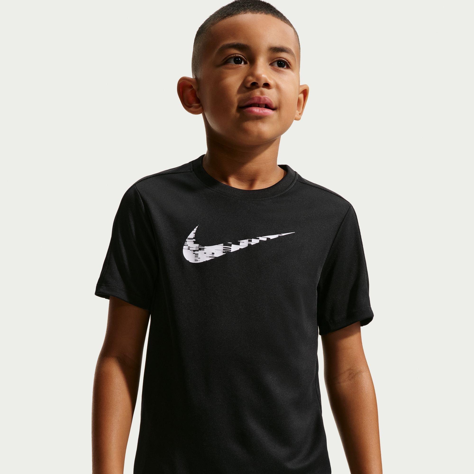Black/Blk/White - Nike - Kids' Trophy 22 Short Sleeve Training T-Shirt - 1