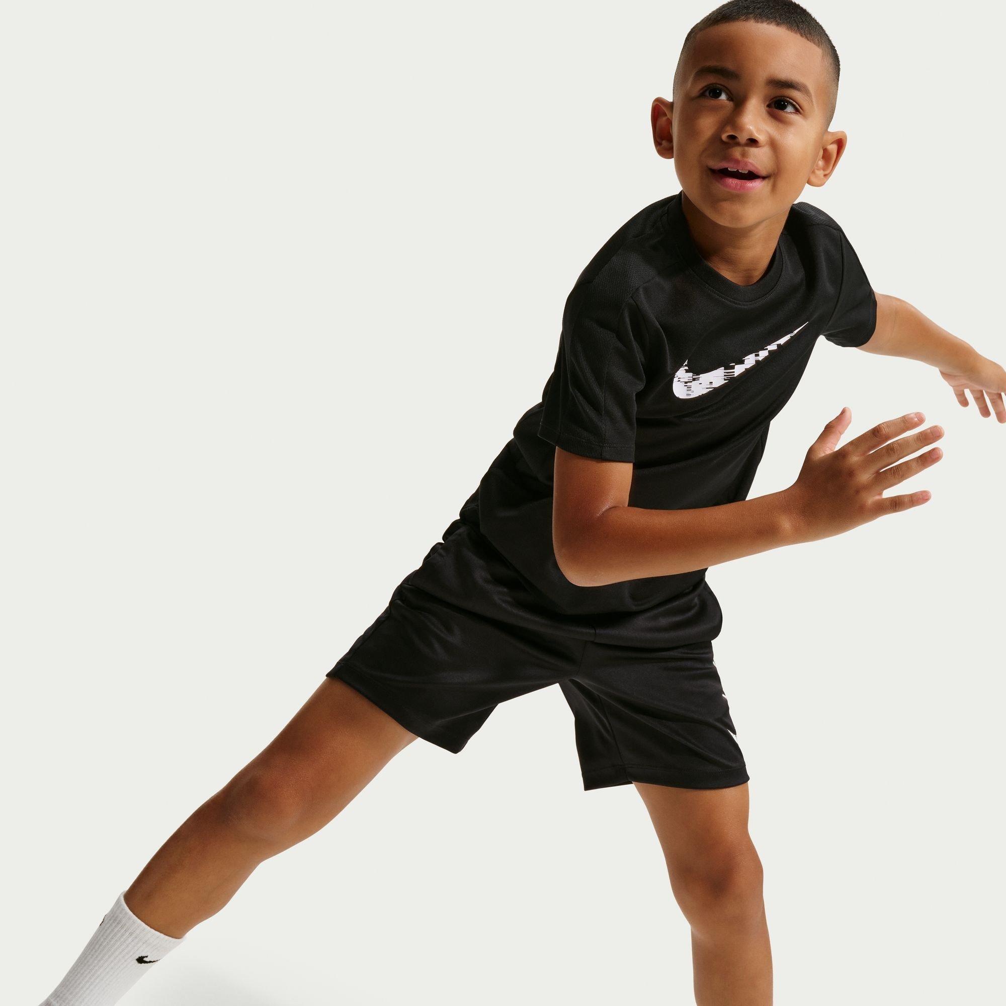 Black/Blk/White - Nike - Kids' Trophy 22 Short Sleeve Training T-Shirt - 3