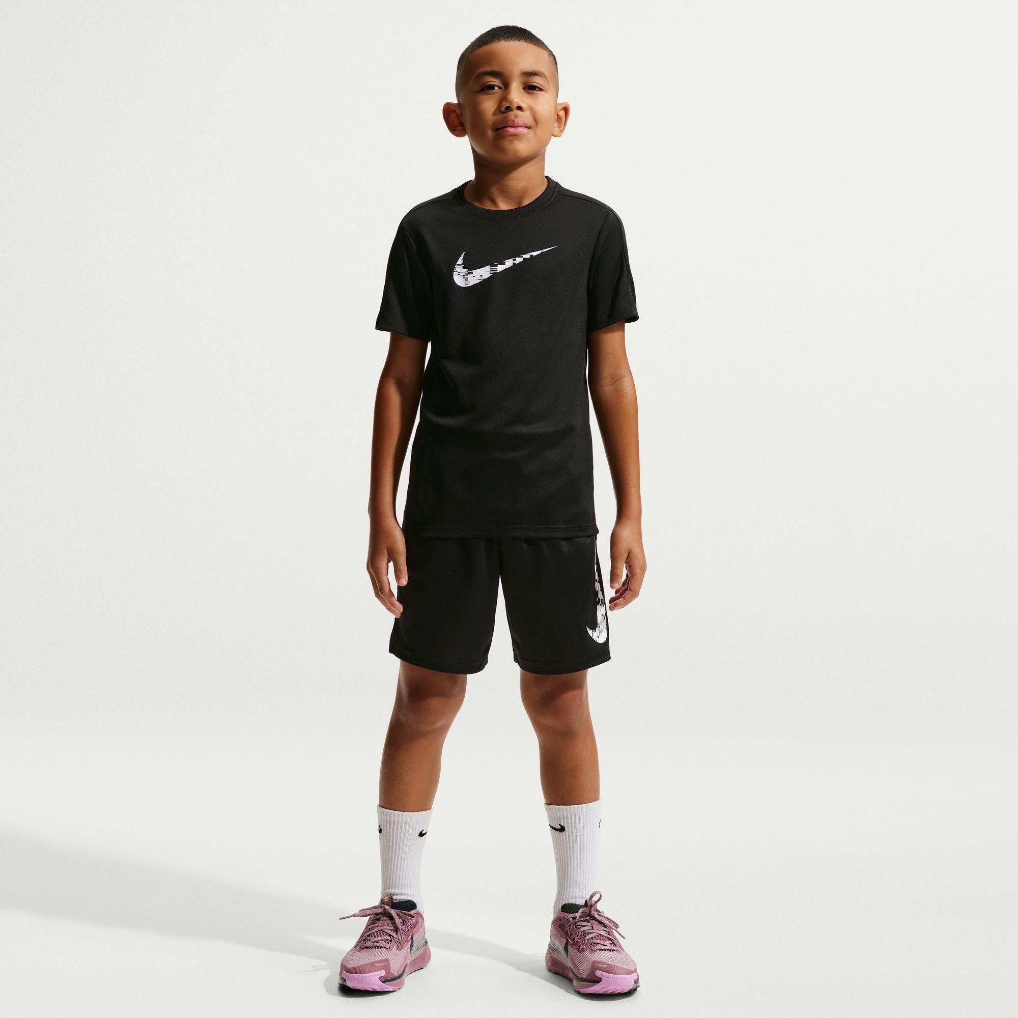 Black/Blk/White - Nike - Kids' Trophy 22 Short Sleeve Training T-Shirt - 5