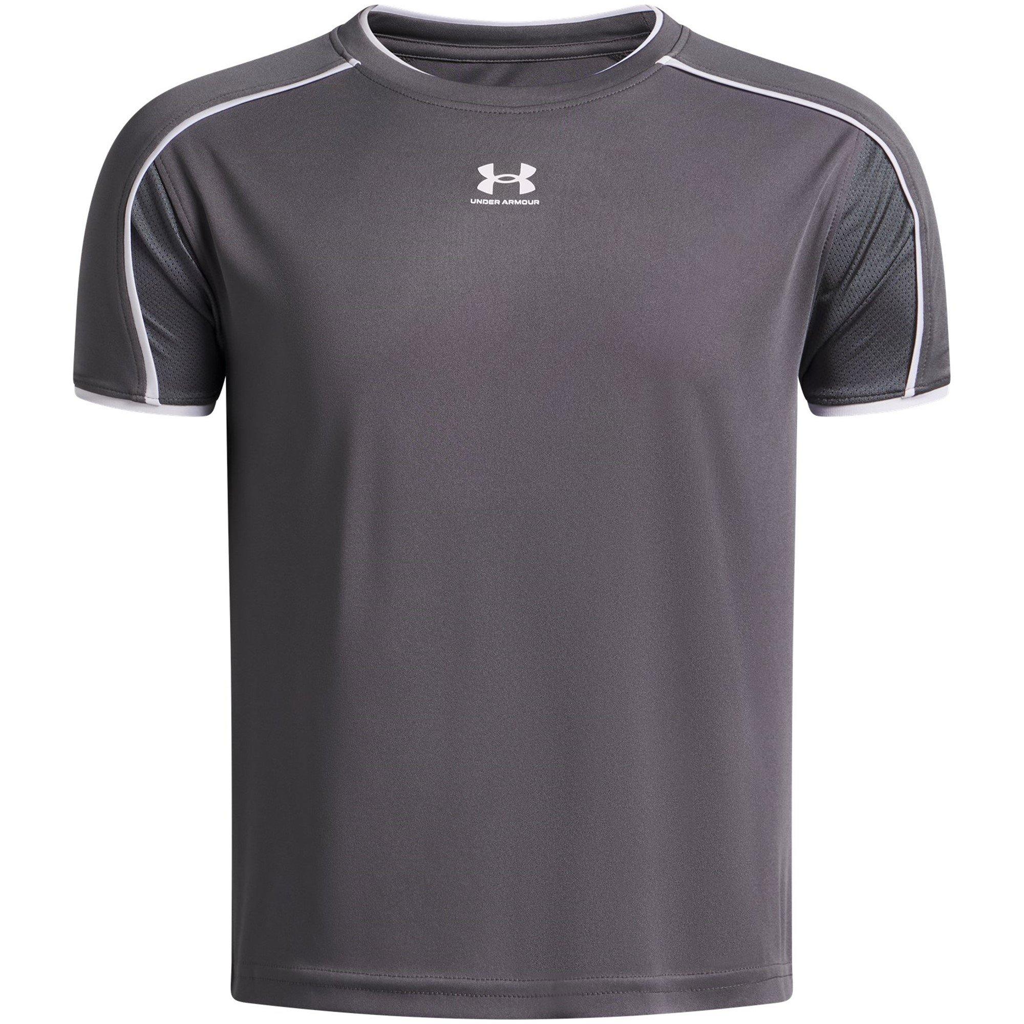 Cstlerck/White - Under Armour - Kids' Chall Train Short Sleeve Performance Gym Top - 1