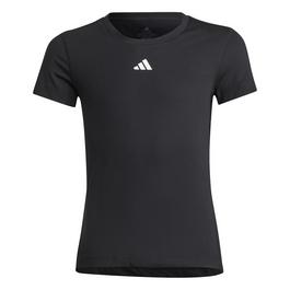 adidas TechFit T Shirt Junior Girls