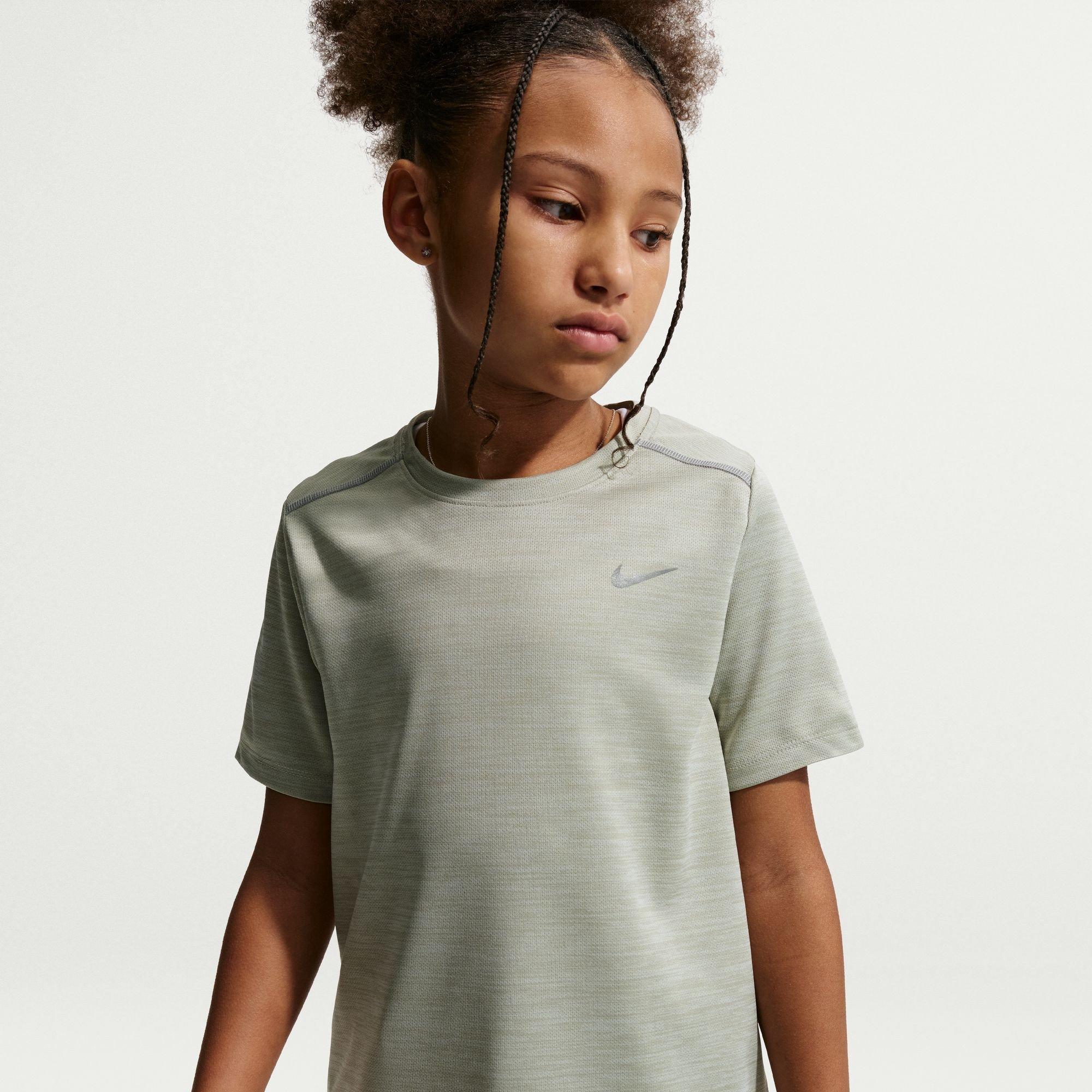 Nike Kids' Miler Short Sleeve Performance Gym Top