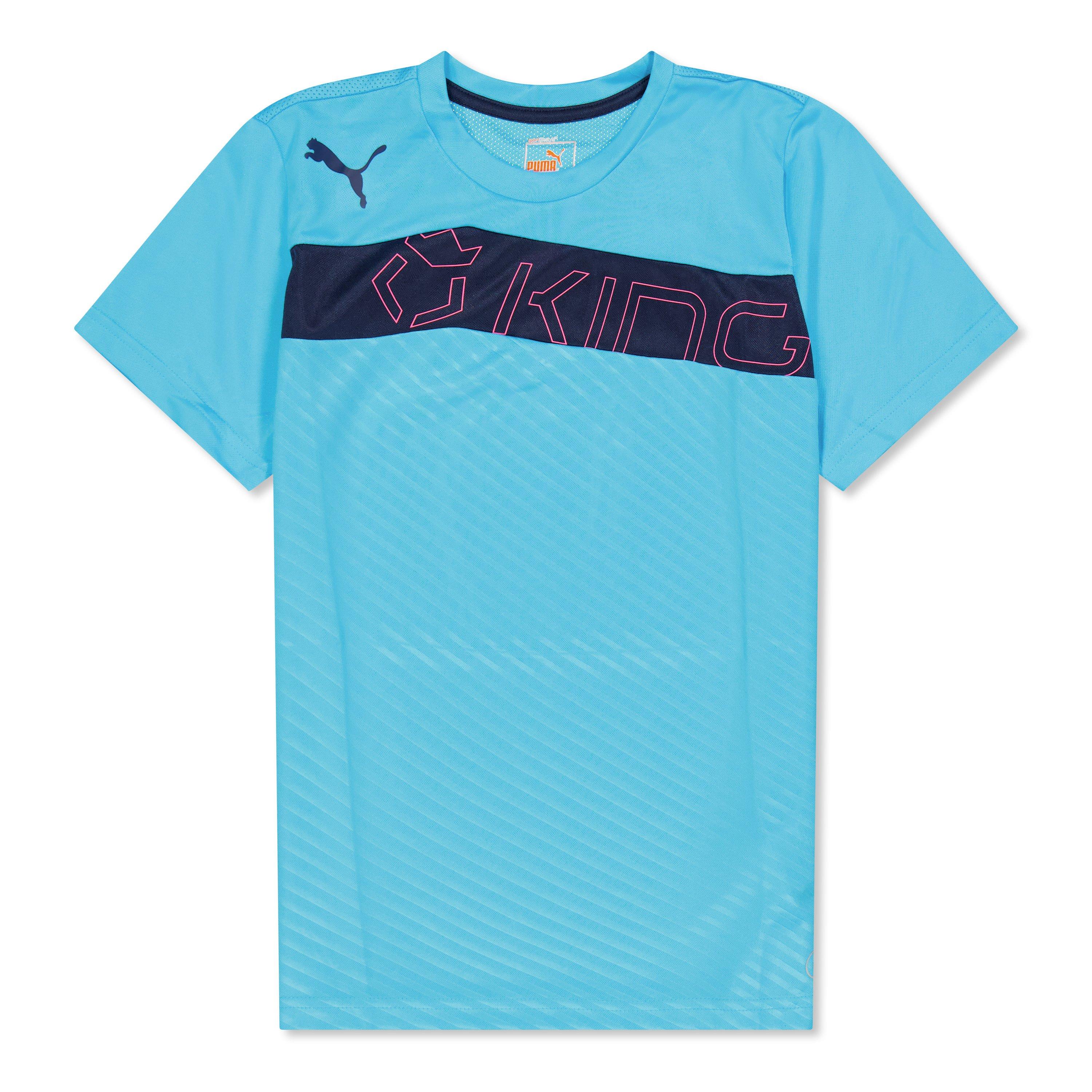 Puma Kids' Graphic Tee Short Sleeve Performance Gym Top