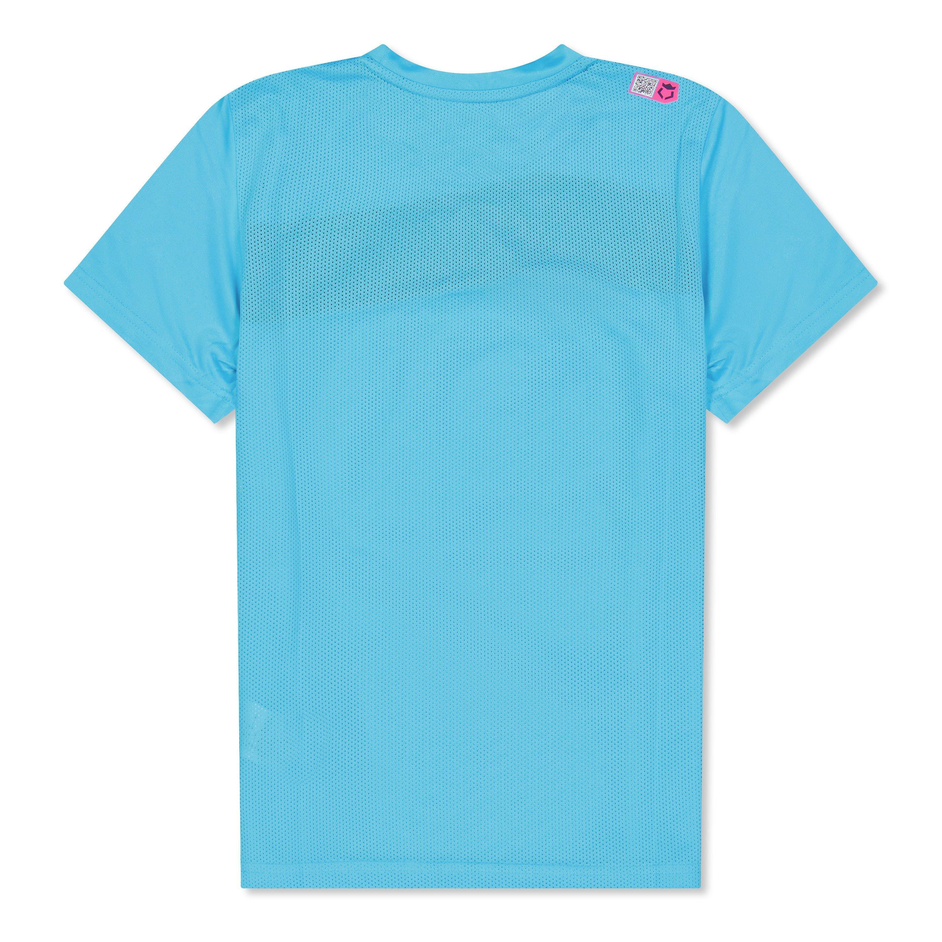 Blue - Puma - Kids' Graphic Tee Short Sleeve Performance Gym Top - 2