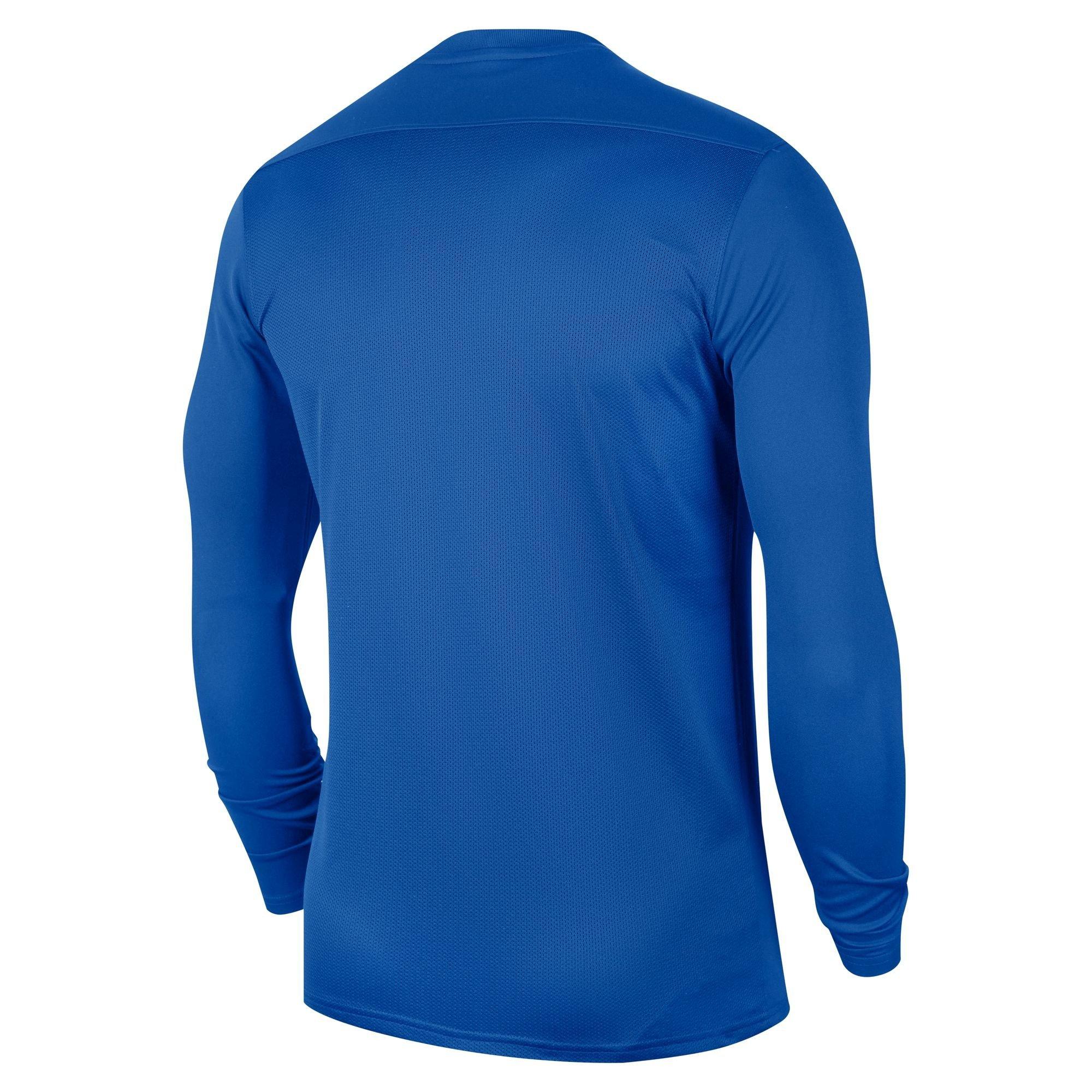 Azul - Nike - Kids' Park VII Long-Sleeve Dri-FIT T-Shirt - 2