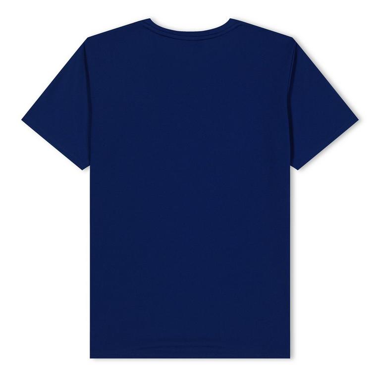 Hoodie mit Blitz-Print Schwarz - Umbro - TEEN crew-neck T-shirt Blau - 2