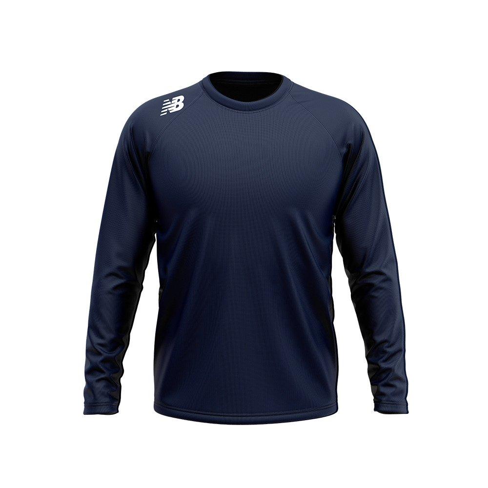 Marine - New Balance - Unisex Kids' Long-Sleeve Performance T-Shirt - 1