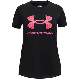 Under Armour UA Tech™ Print Fill Big Logo Short Sleeve Girls