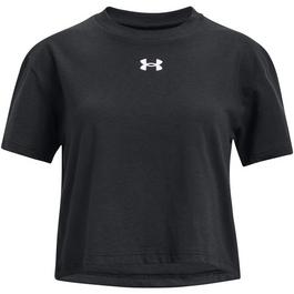 Under Armour UA CROP SPORTSTYLE LOGO SS