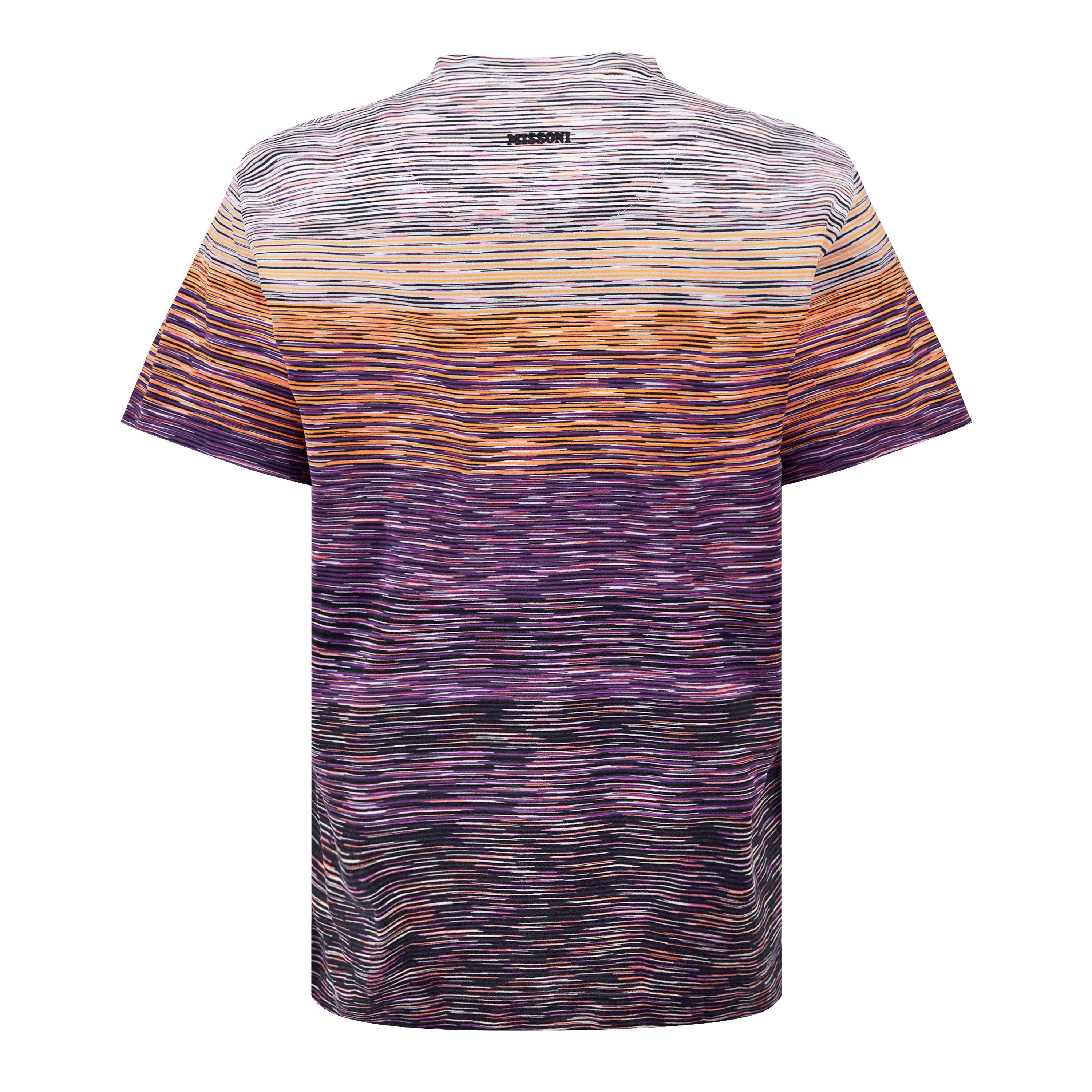 Violet - Missoni - Men's Regular Fit Print T-Shirt - 5