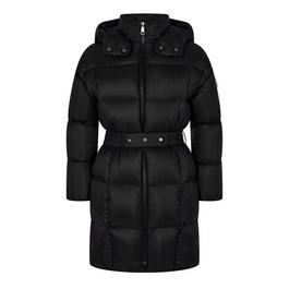 Moncler Calle Belted Puffer Jacket Junior