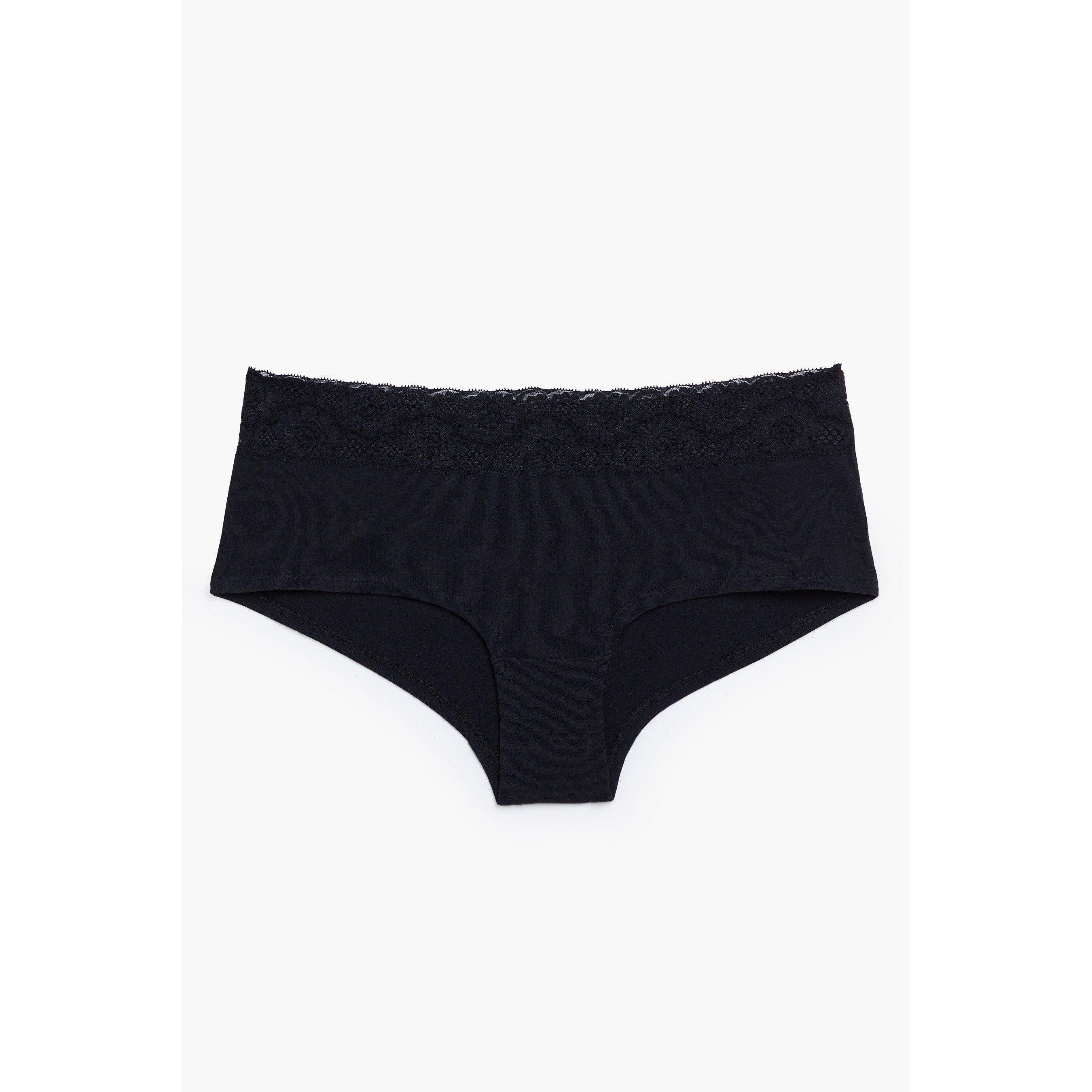 Multi - Be You - 5 Pack Lace Trim Underwear Shorts - 3