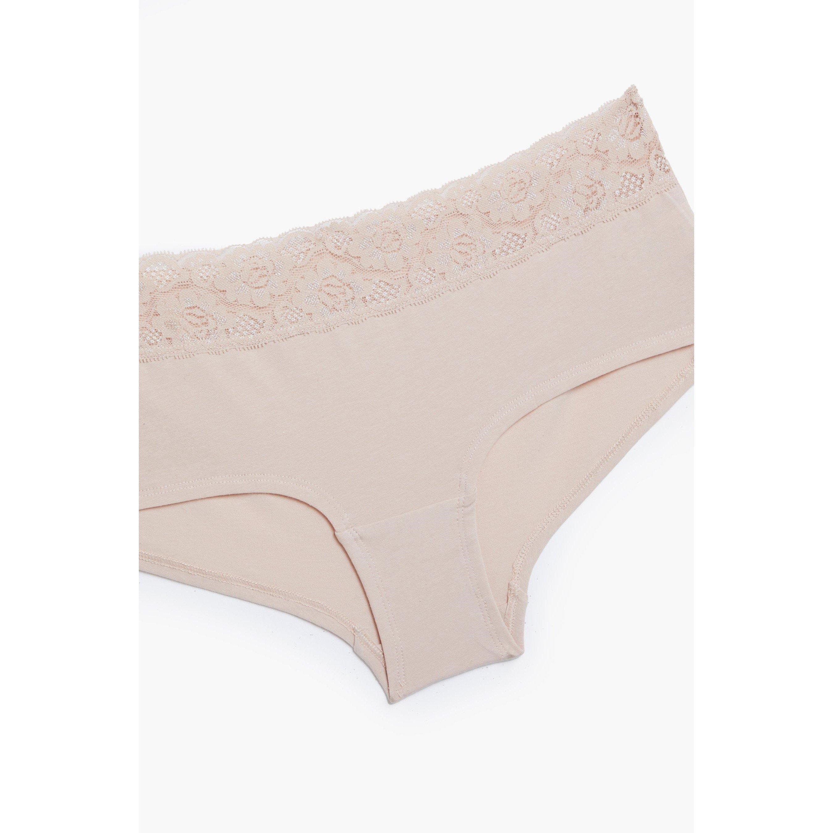 Multi - Be You - 5 Pack Lace Trim Underwear Shorts - 7
