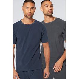 Studio Studio Pack of 2 Micro Fleece Base Layer T-Shirts