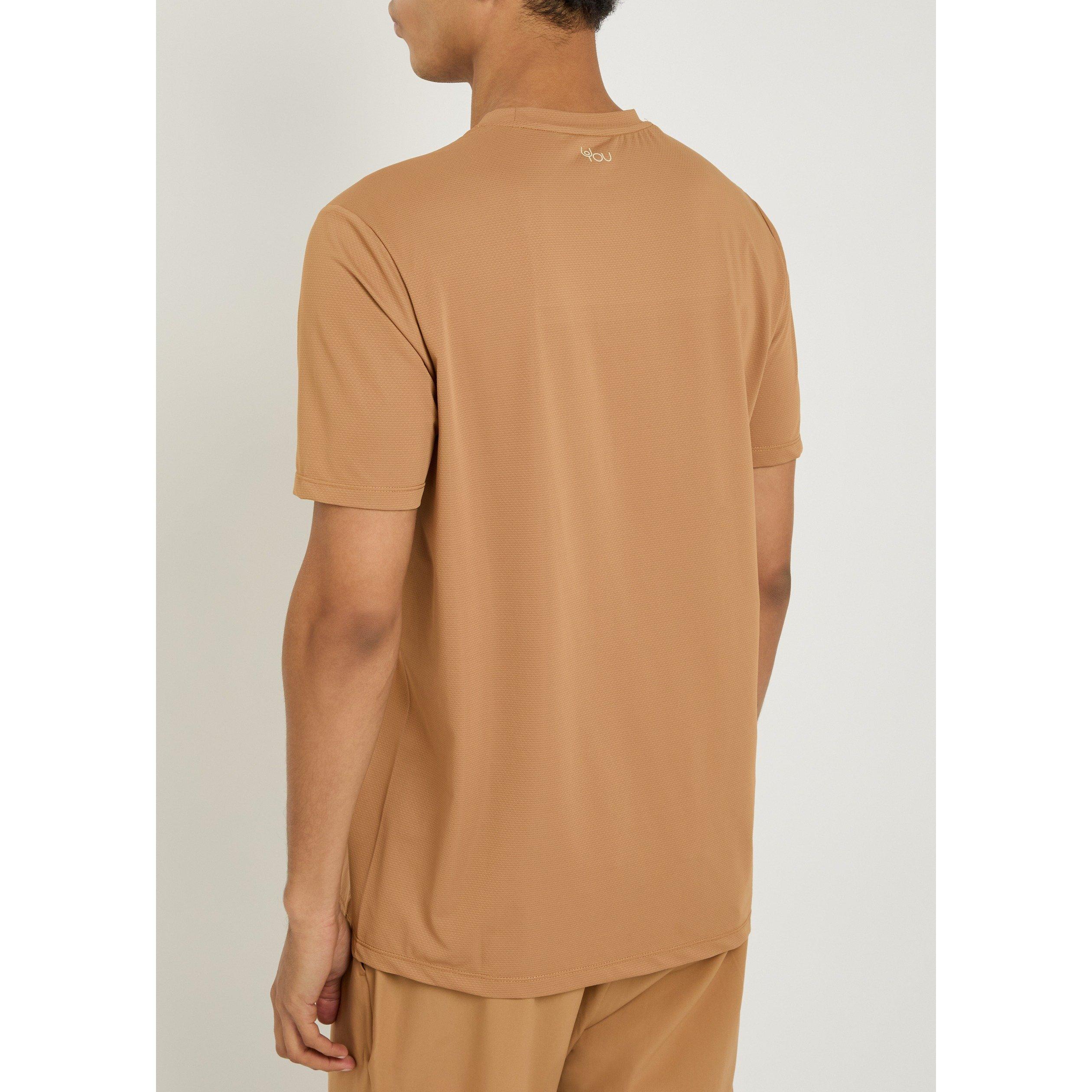 YELLOW - Now You Live - Men's Shearsby Short-Sleeve Performance T-Shirt - 3